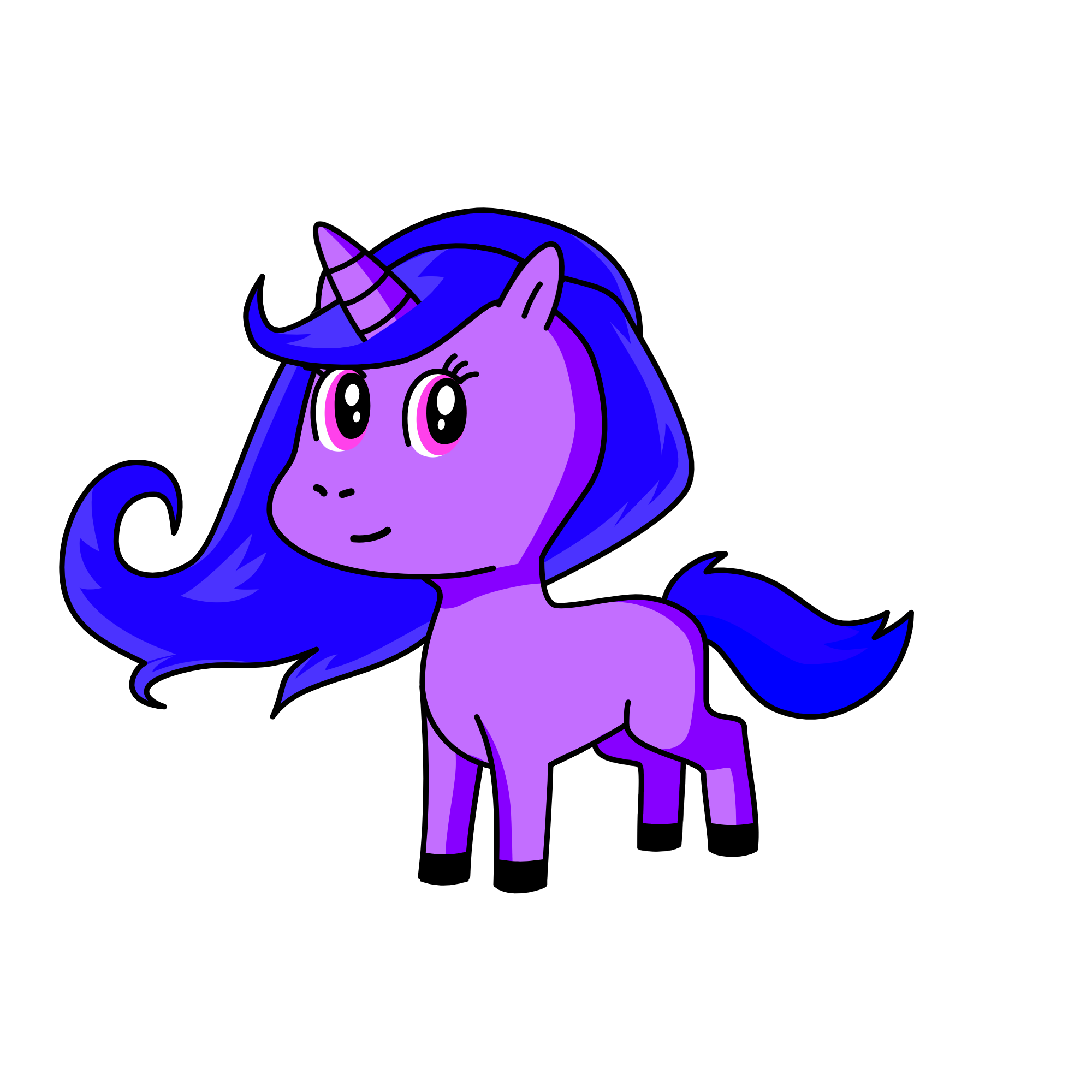 Twilight sparkle, the unicorn
