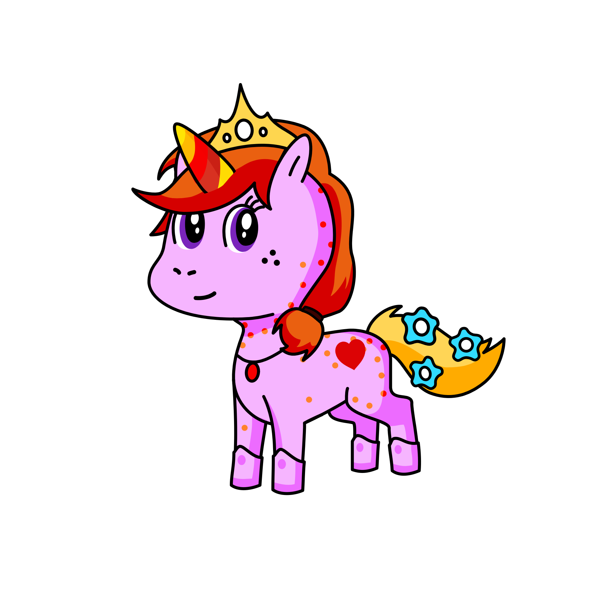 Salama , the unicorn