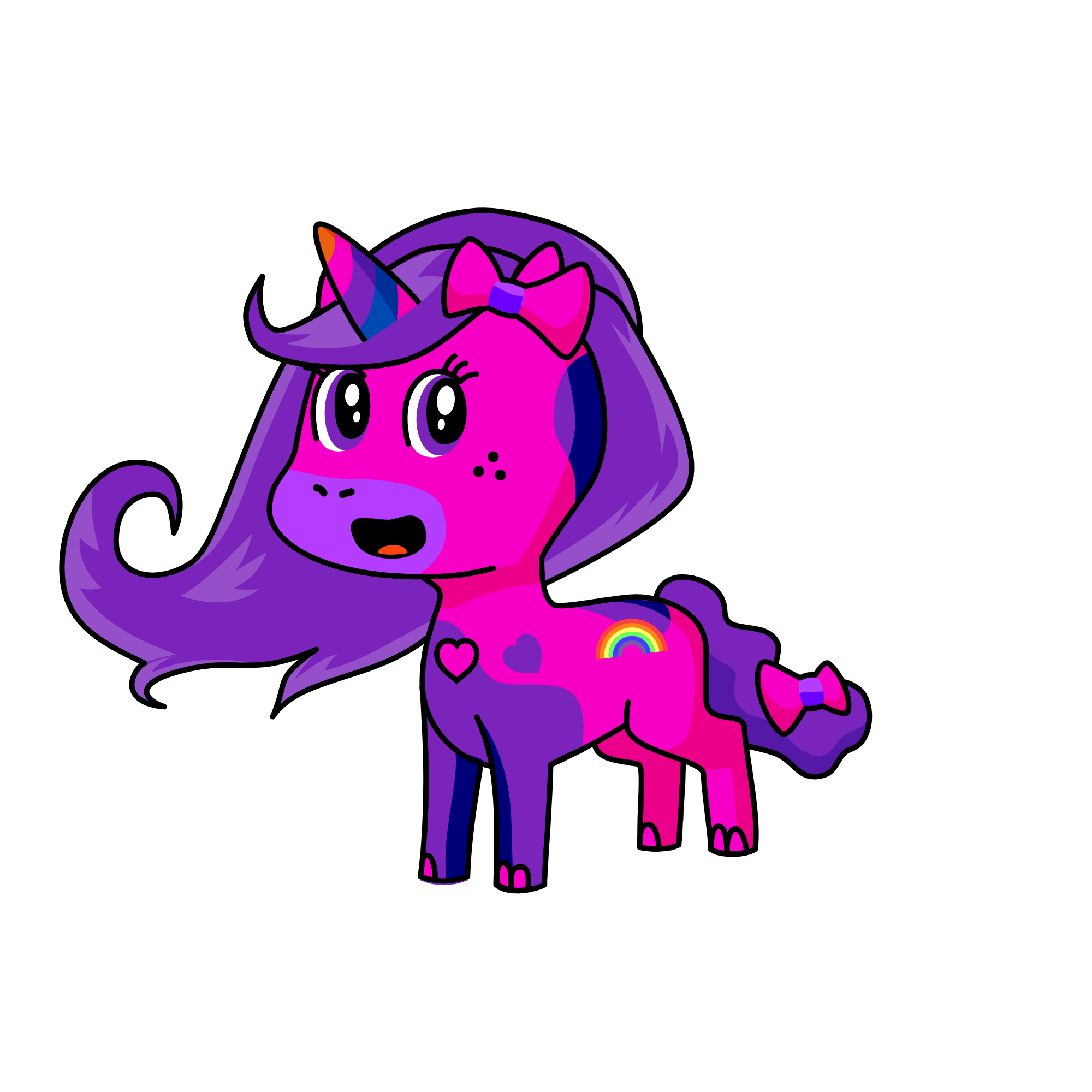 Cutie, the unicorn