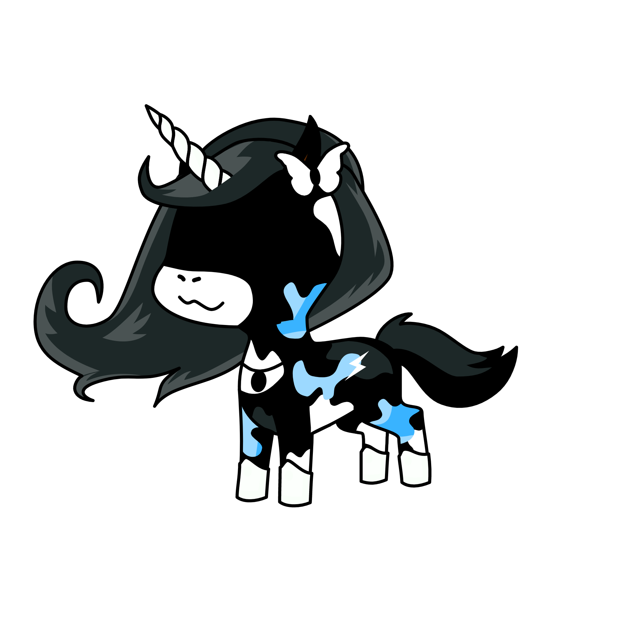 Luna, the unicorn