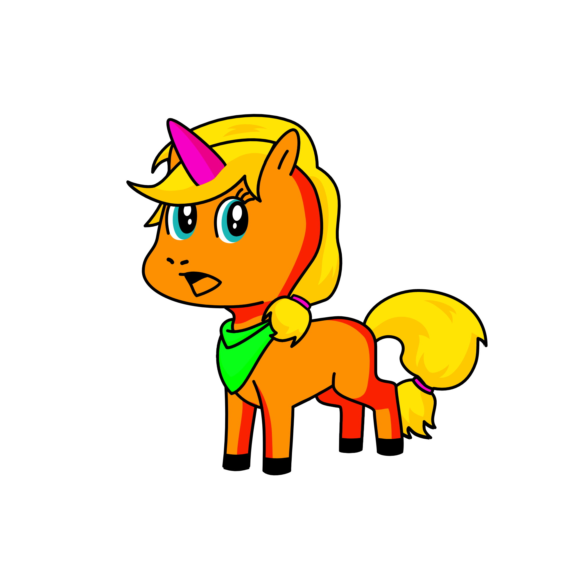 applejack unicorn..., the unicorn