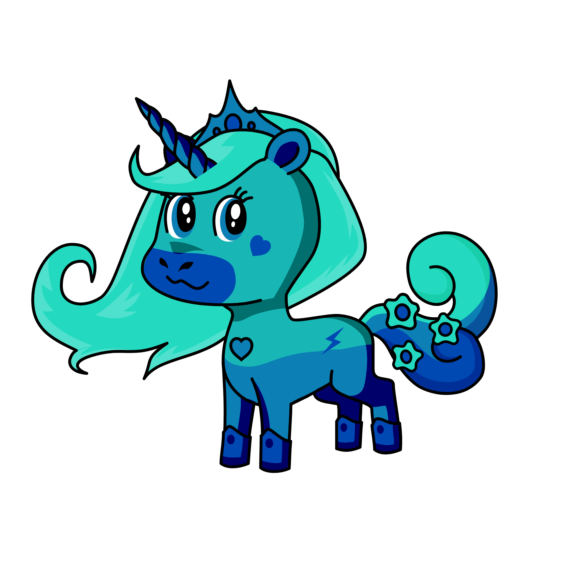 reina de lanoche, the unicorn