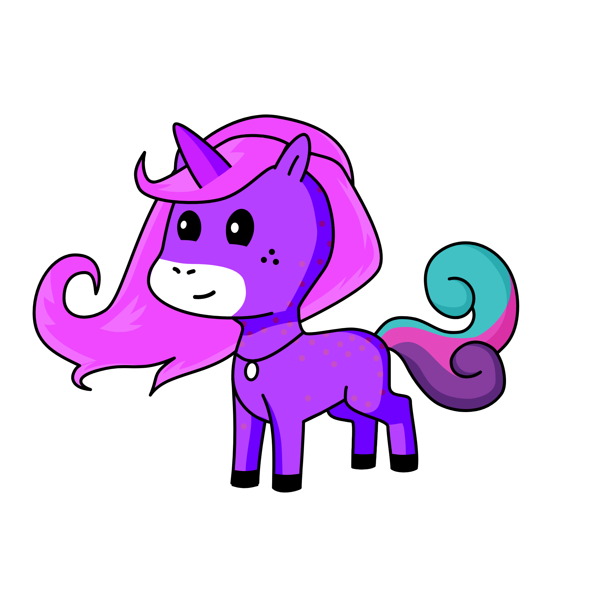 mnwebja'BA, the unicorn