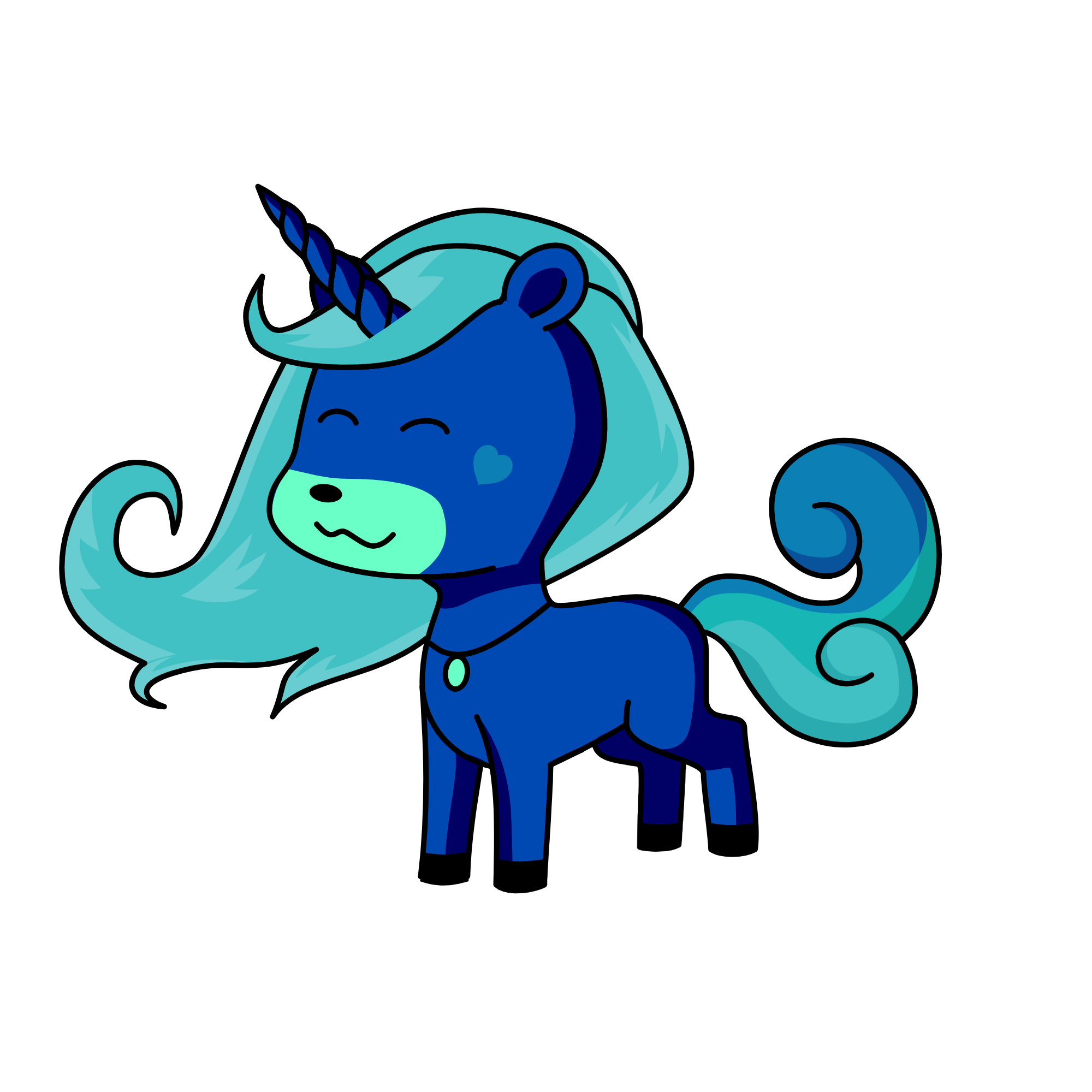 qwertyuiop, the unicorn