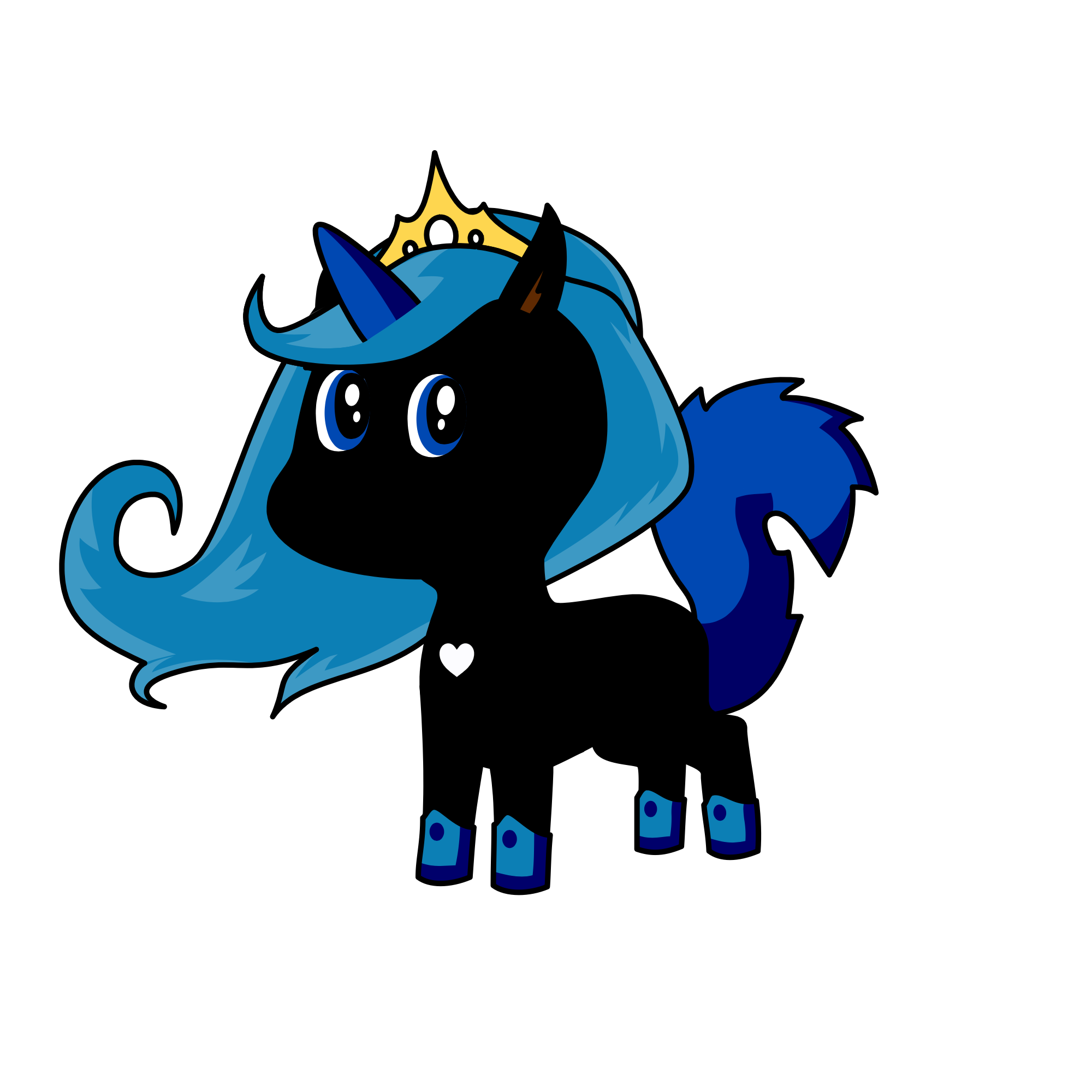 Shadow, the unicorn