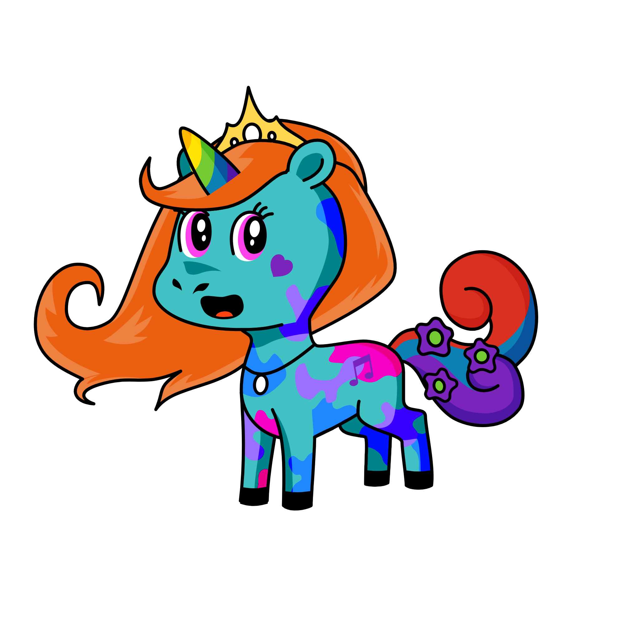 Serenit, the unicorn