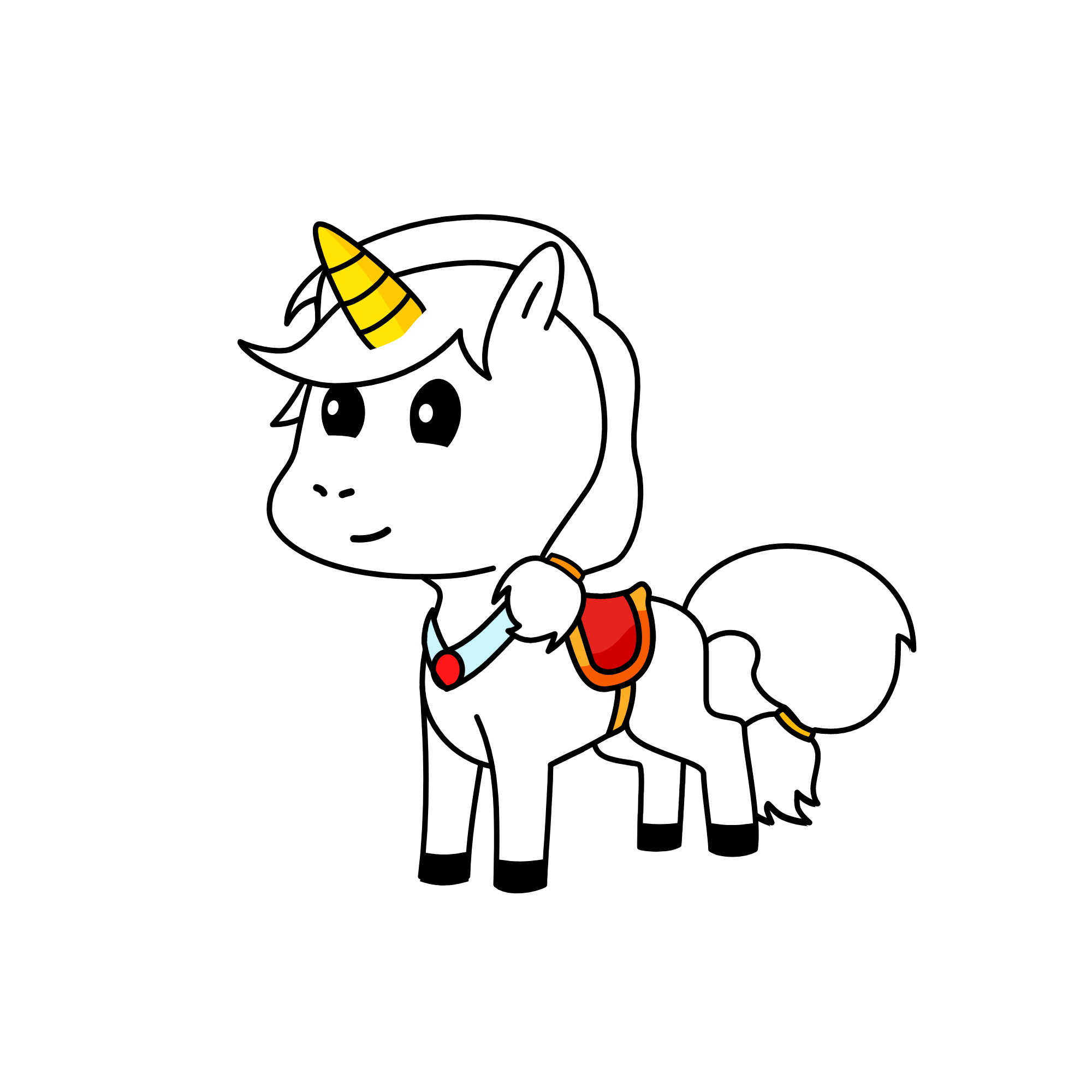 melly, the unicorn