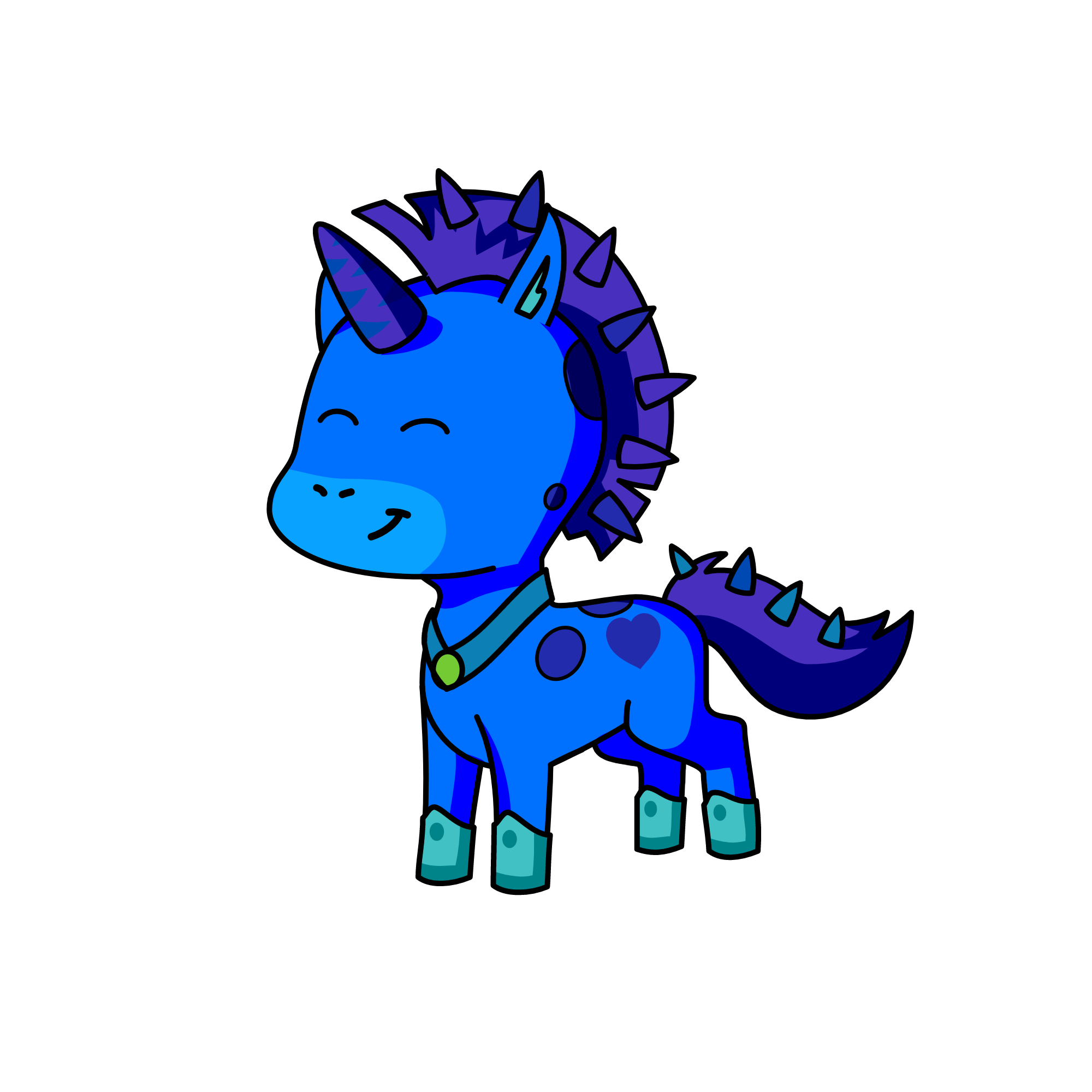 Prince Blizzard, the unicorn
