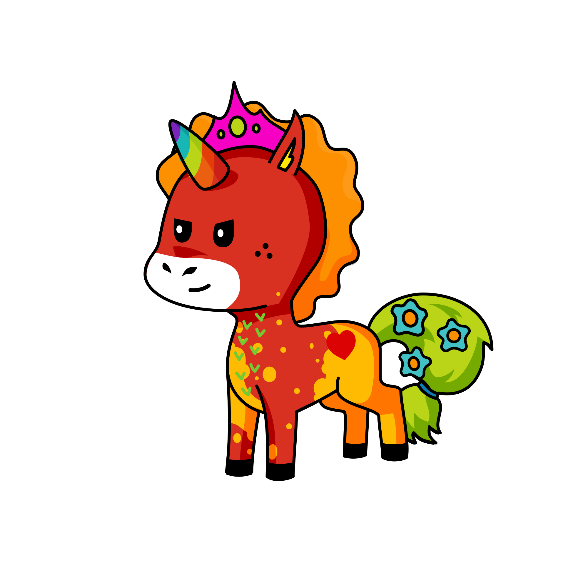 Tytyt, the unicorn