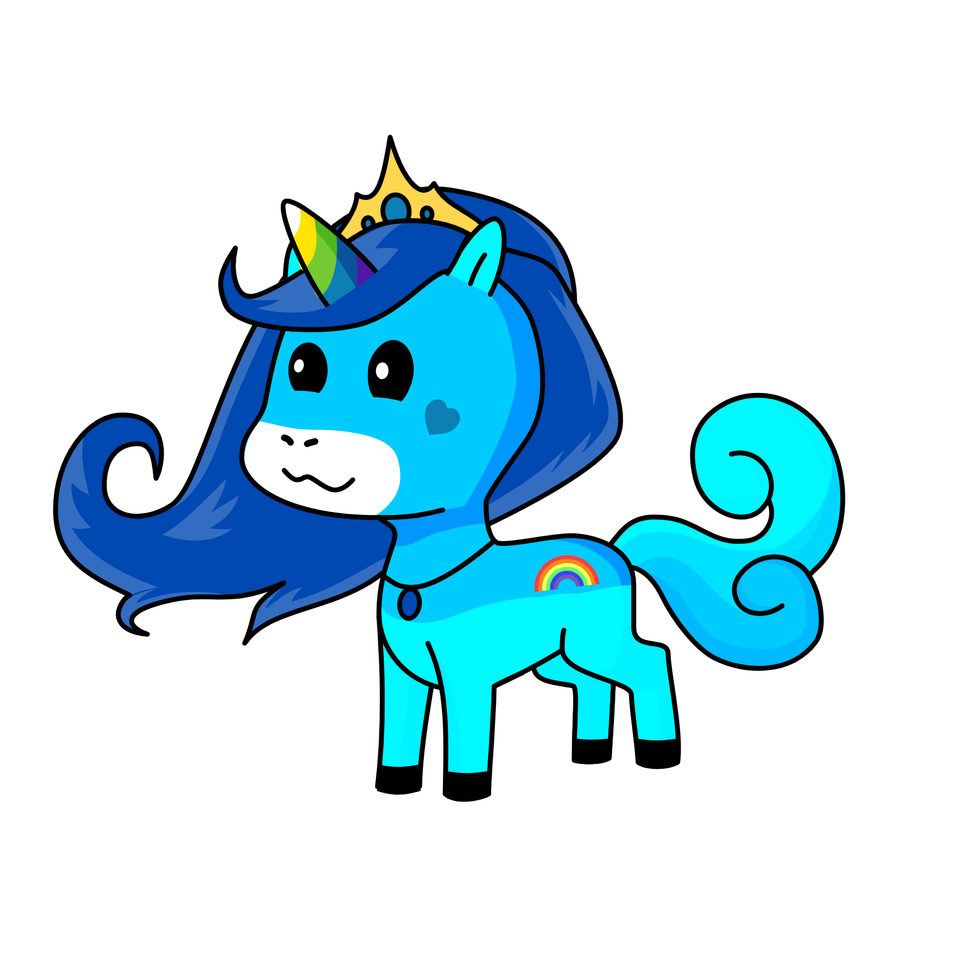 Watershade, the unicorn