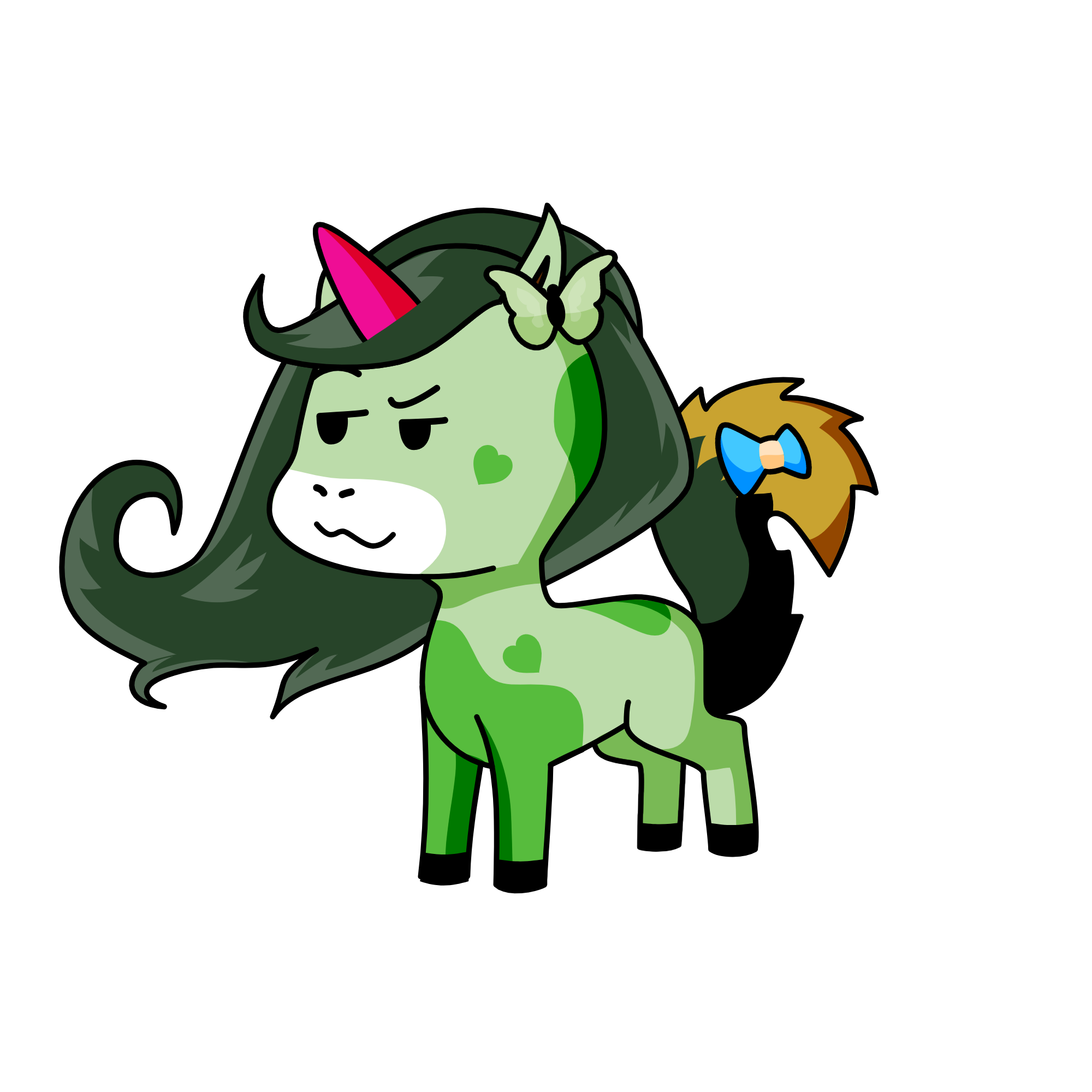 Dino, the unicorn