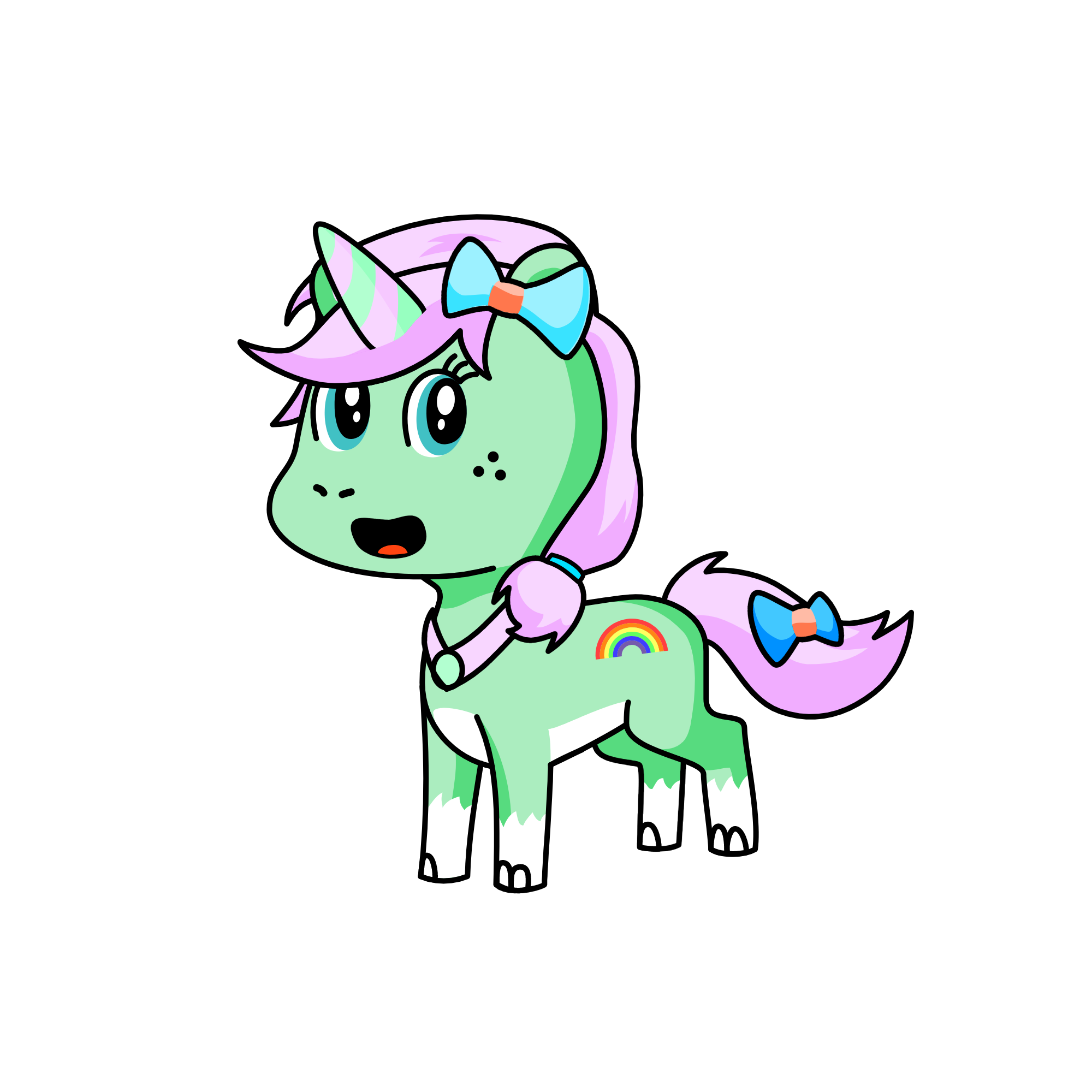 Aubreycorn, the unicorn