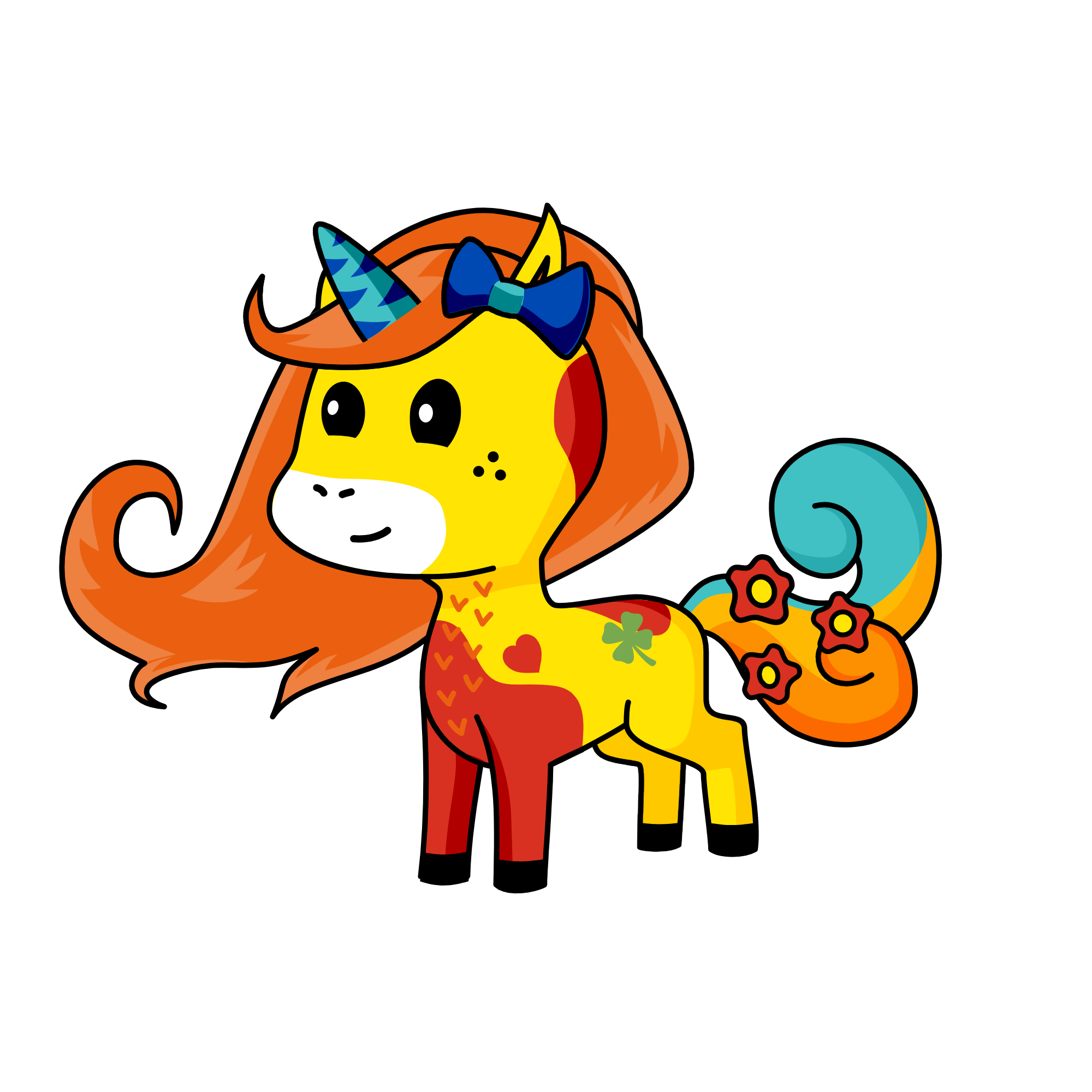 fire, the unicorn