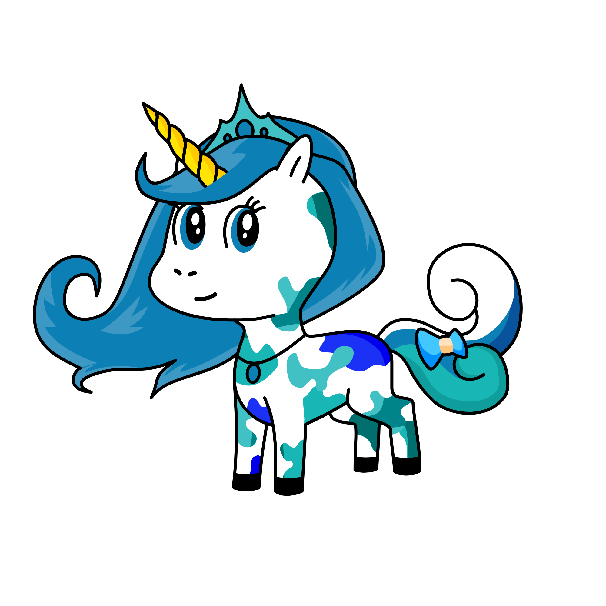 Luna, the unicorn
