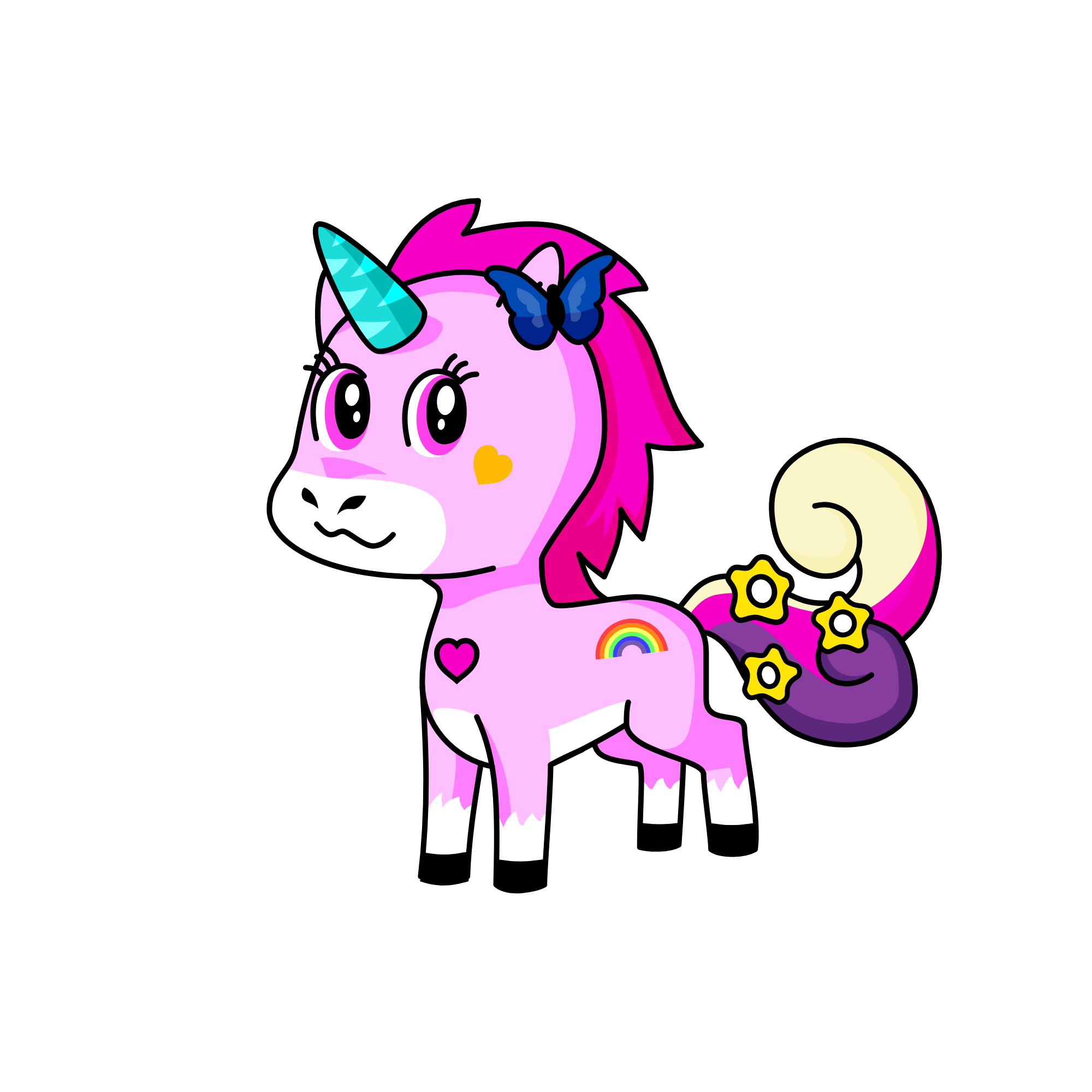 cheeky, the unicorn