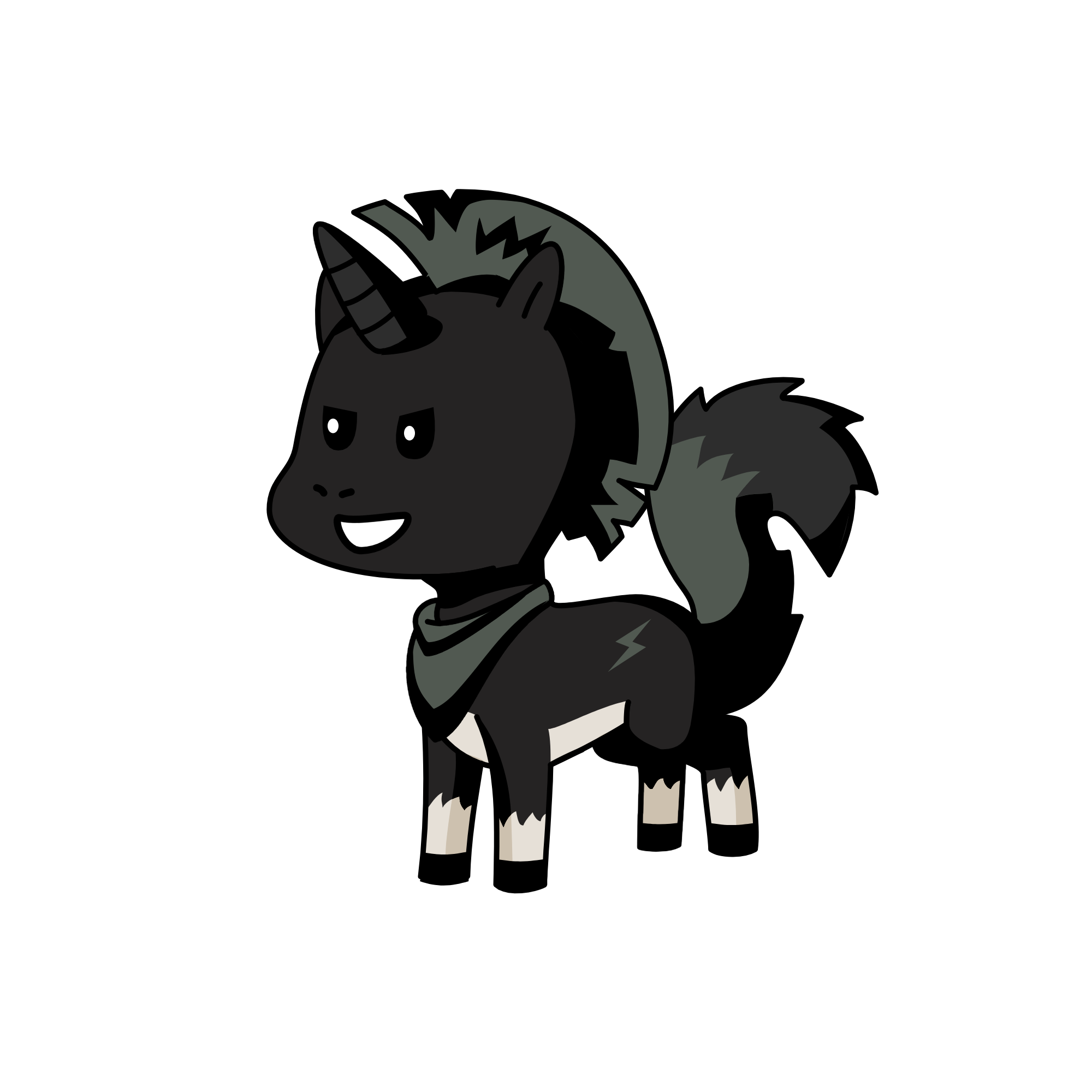 Whitty, the unicorn