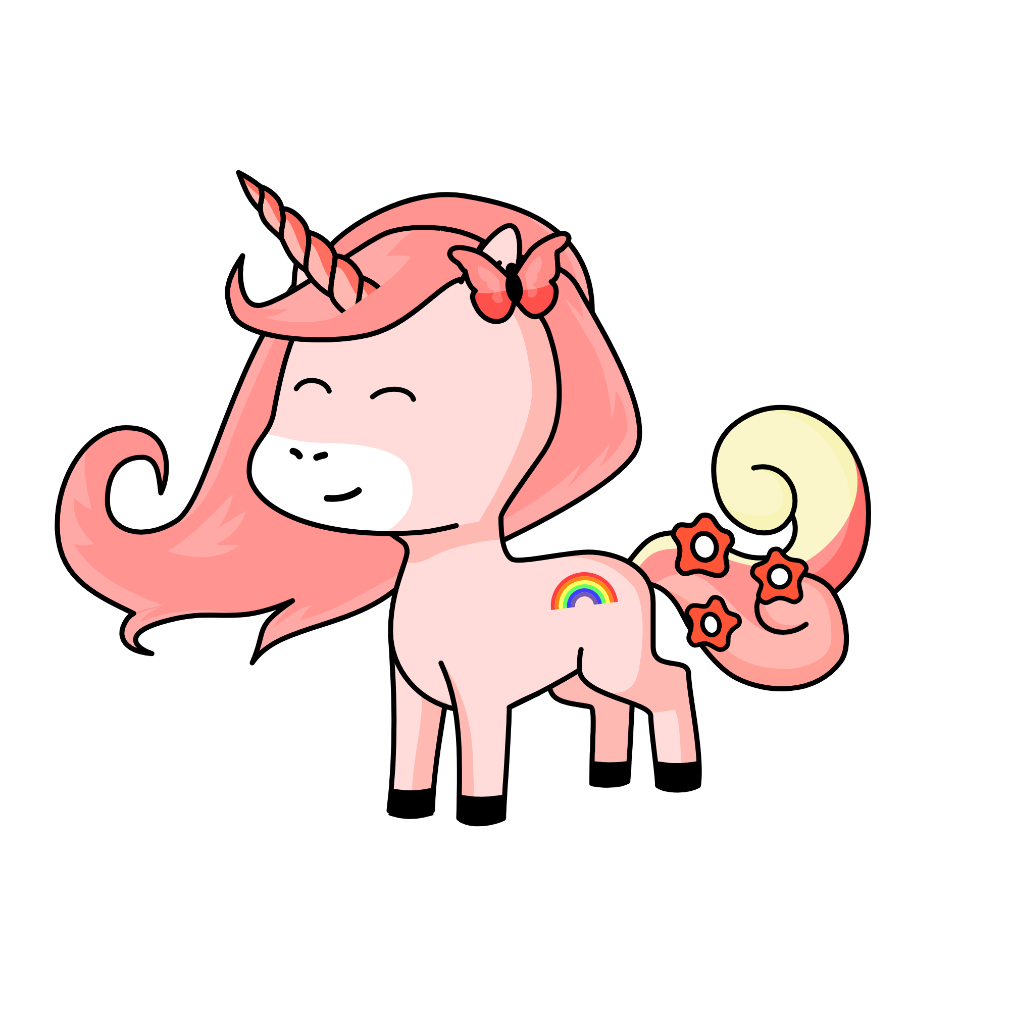 a mi chan, the unicorn
