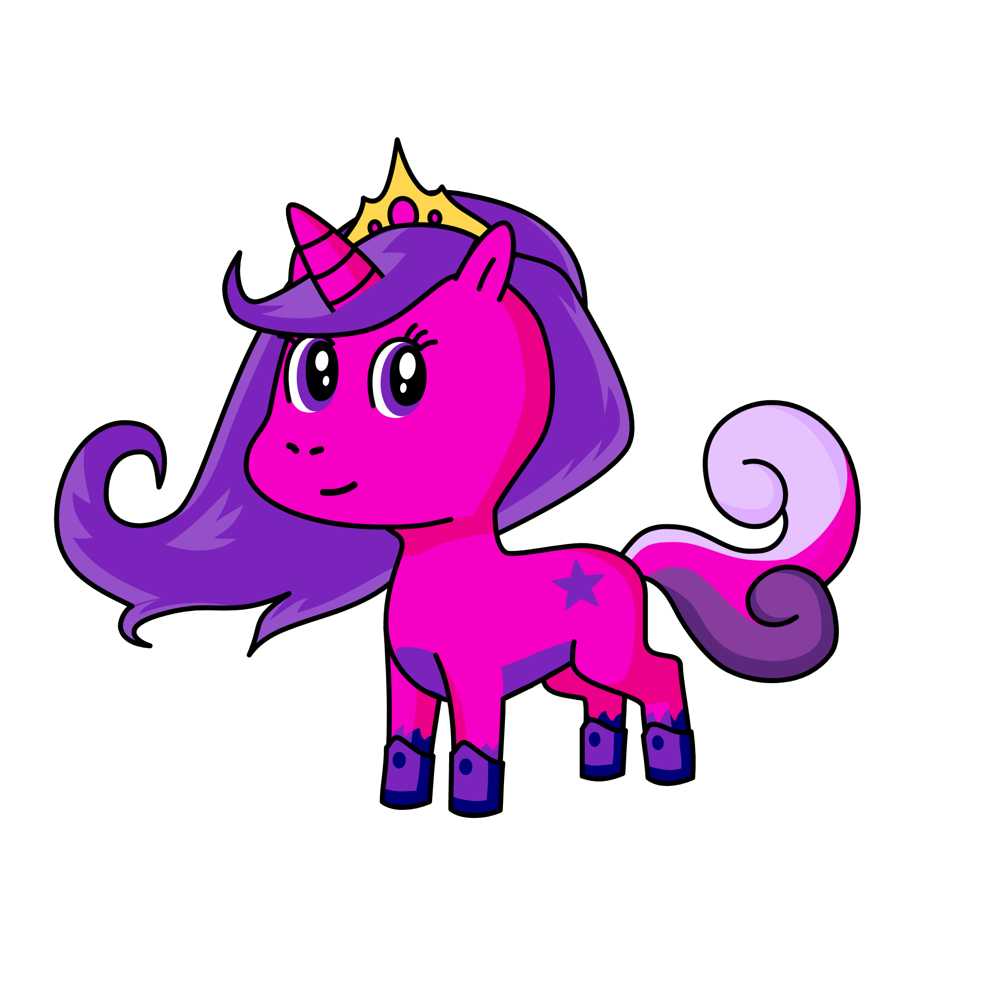 Mika, the unicorn