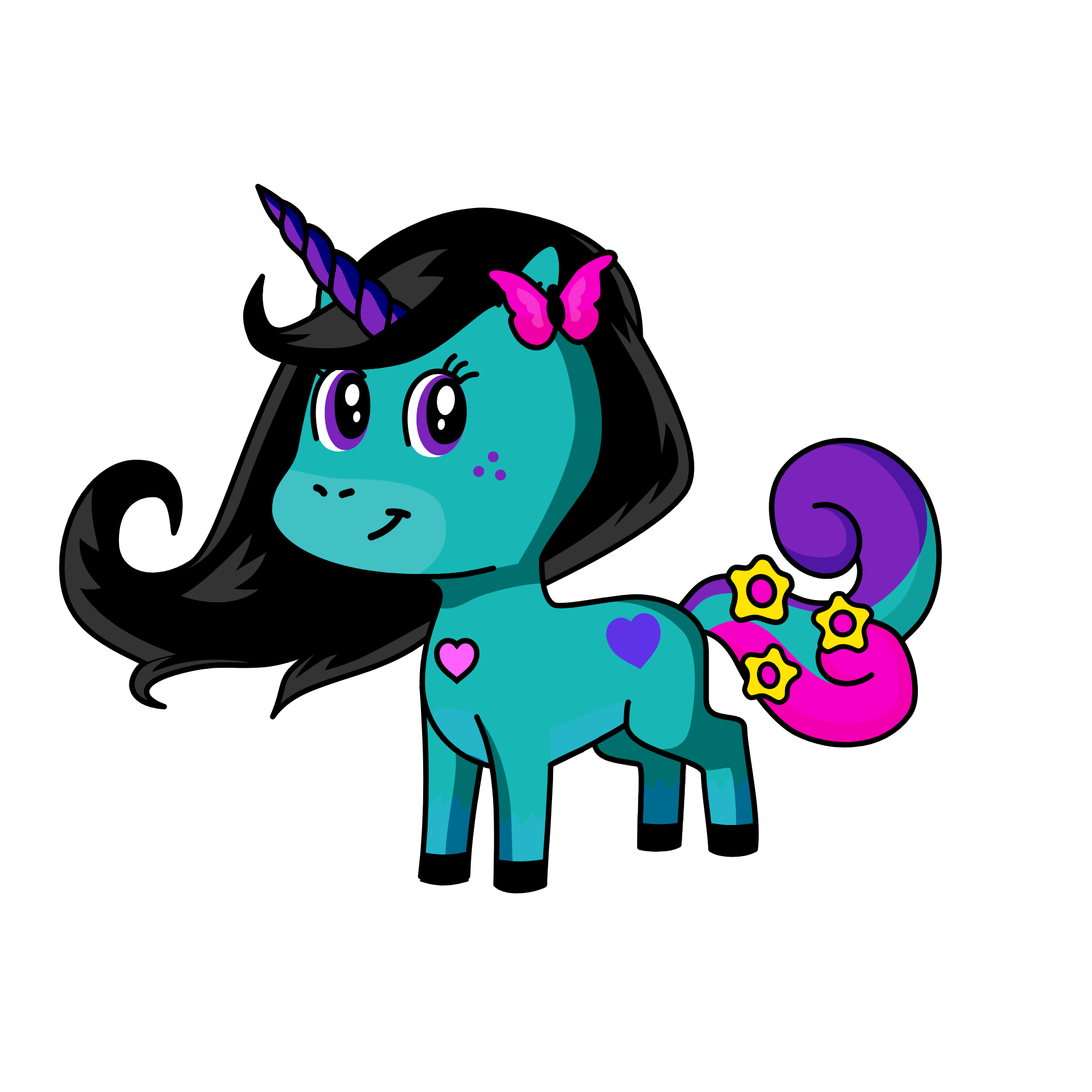 miny, the unicorn