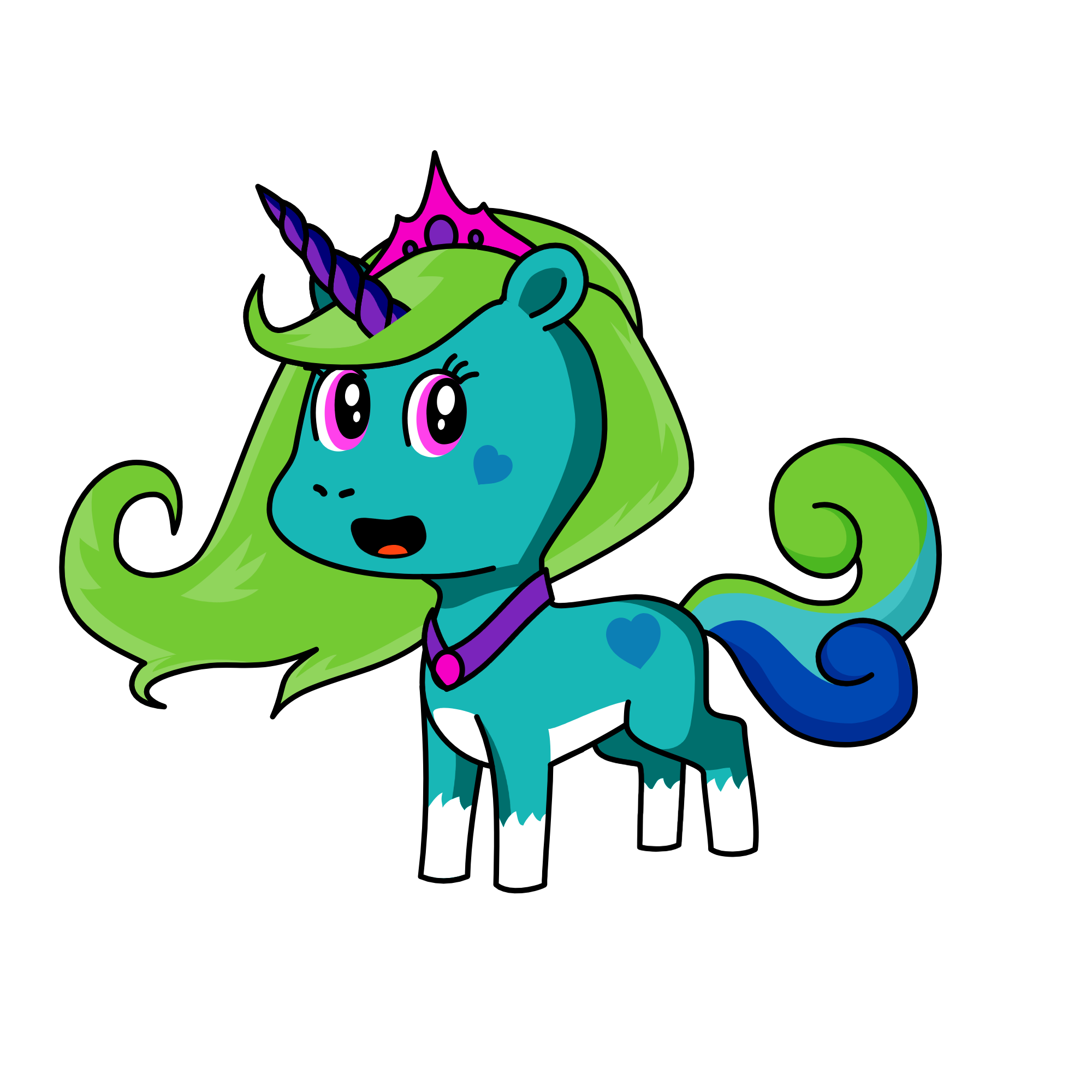 Sea, the unicorn