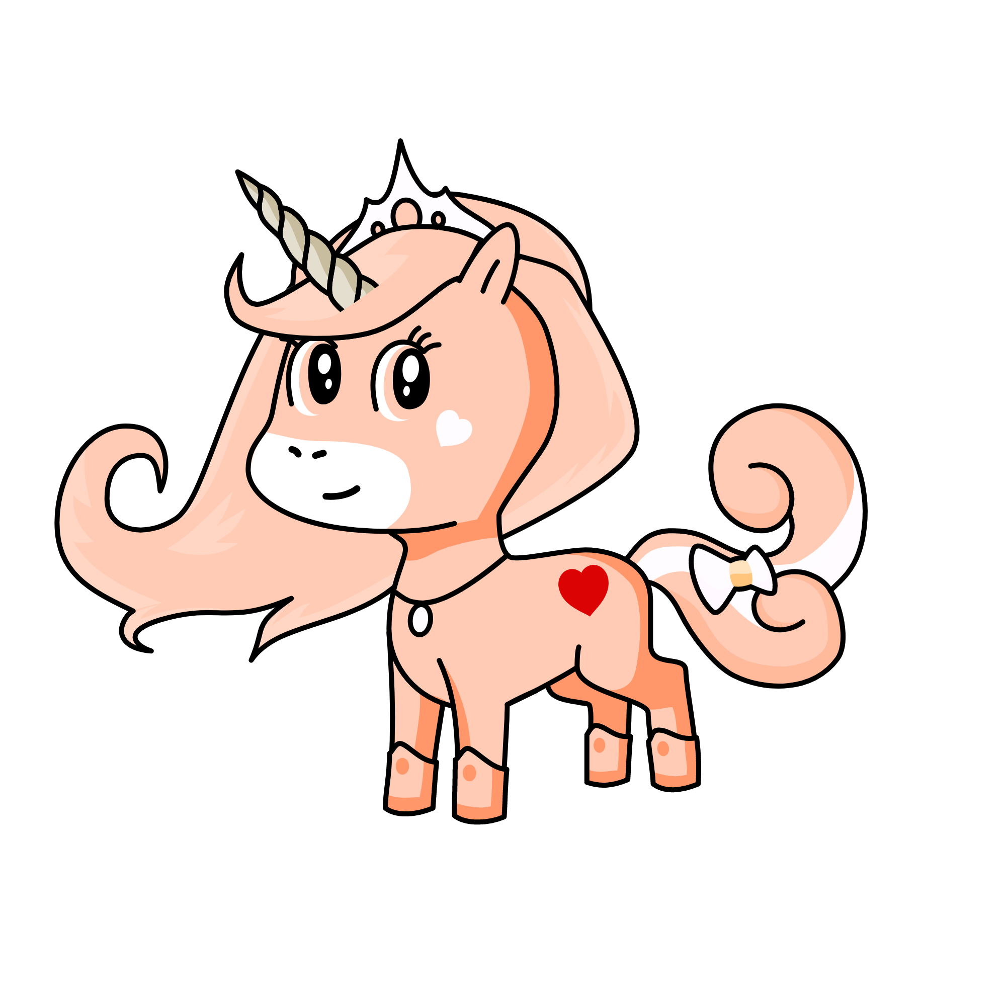 Roselena, the unicorn