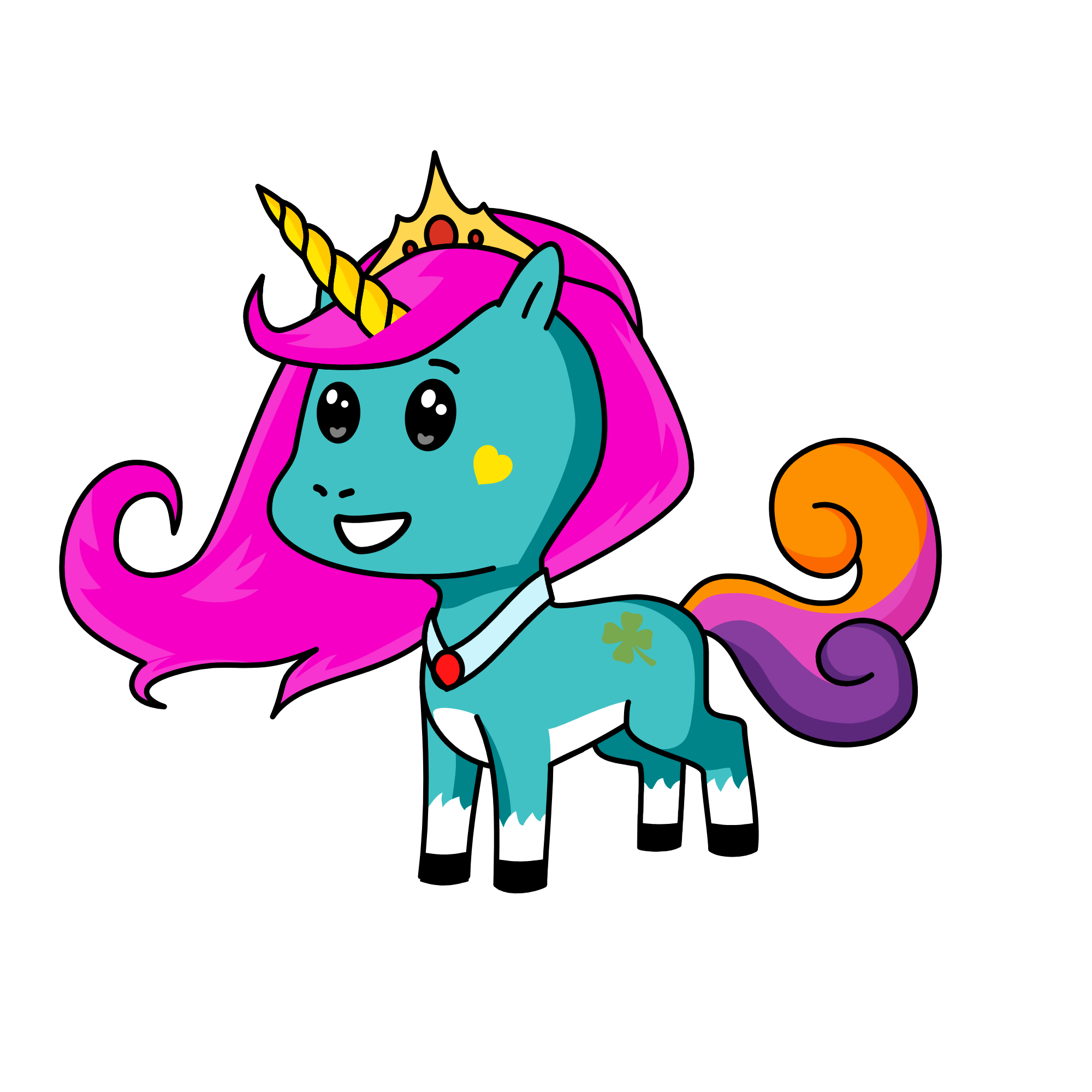 hena, the unicorn