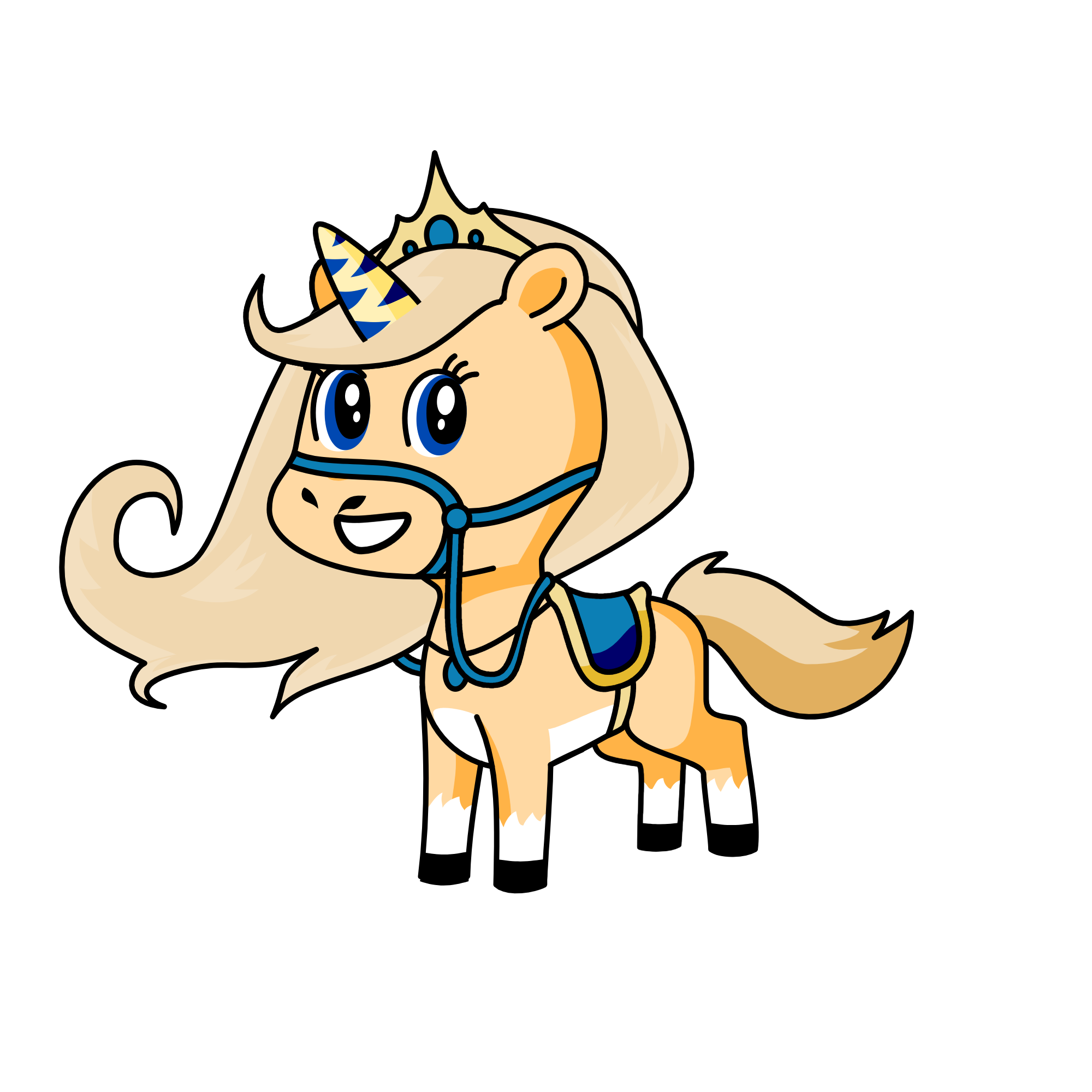 Sandy, the unicorn