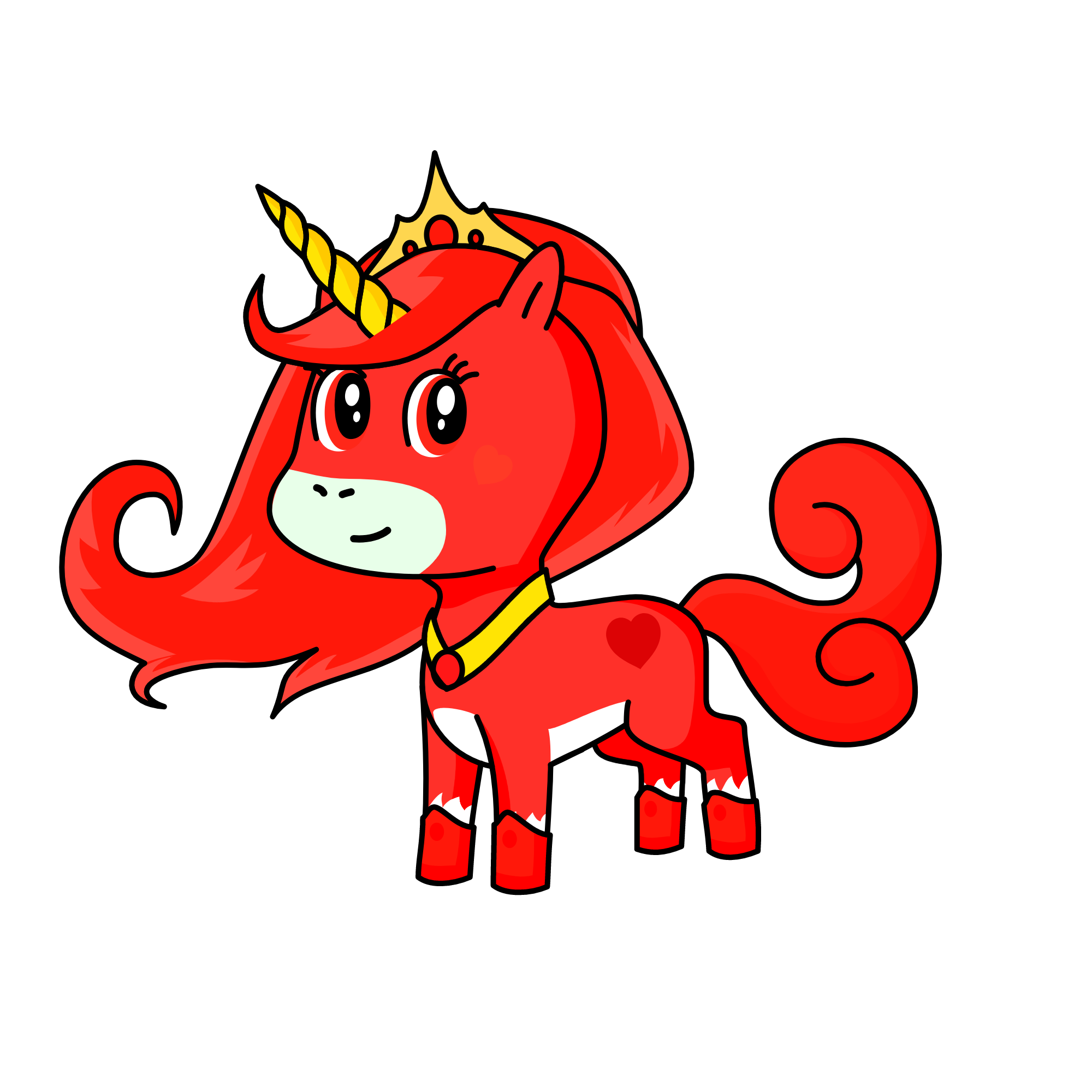 Sunny, the unicorn