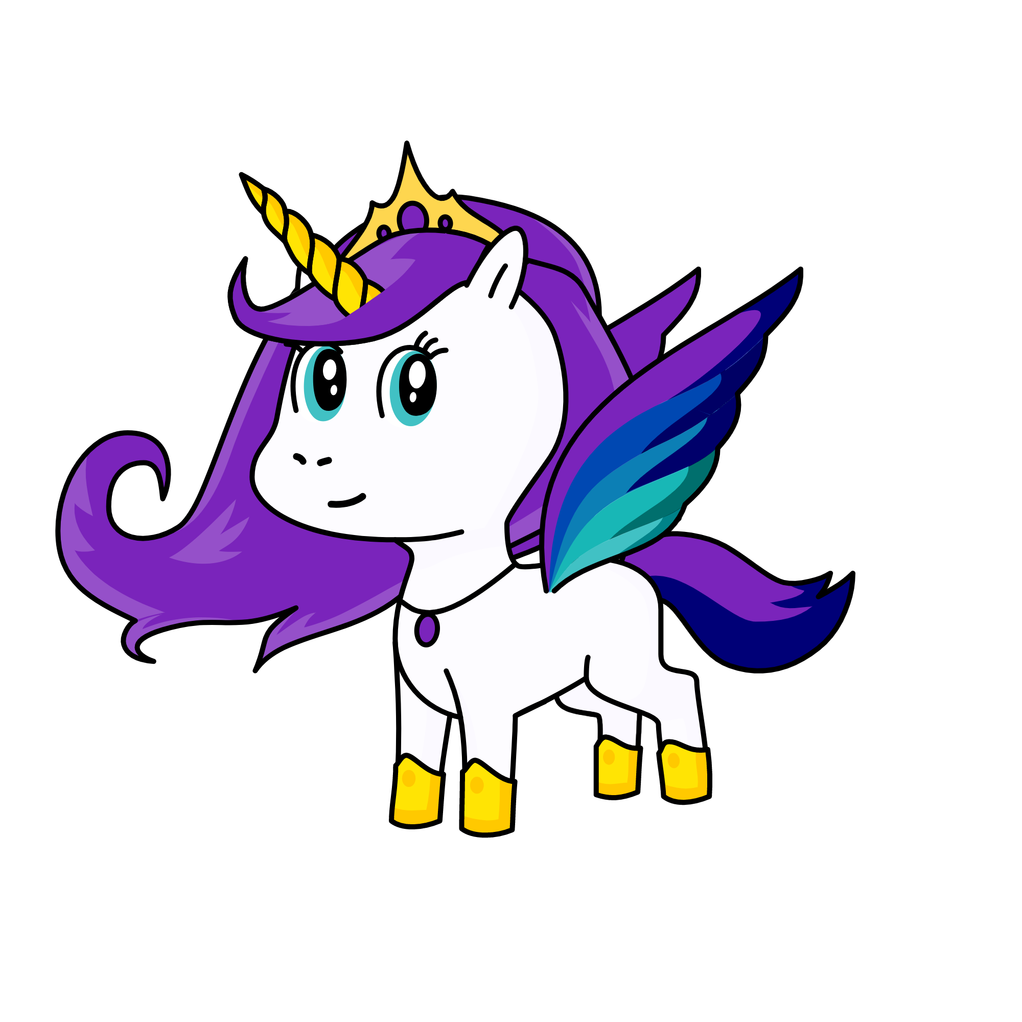 Princess Celestia, the unicorn