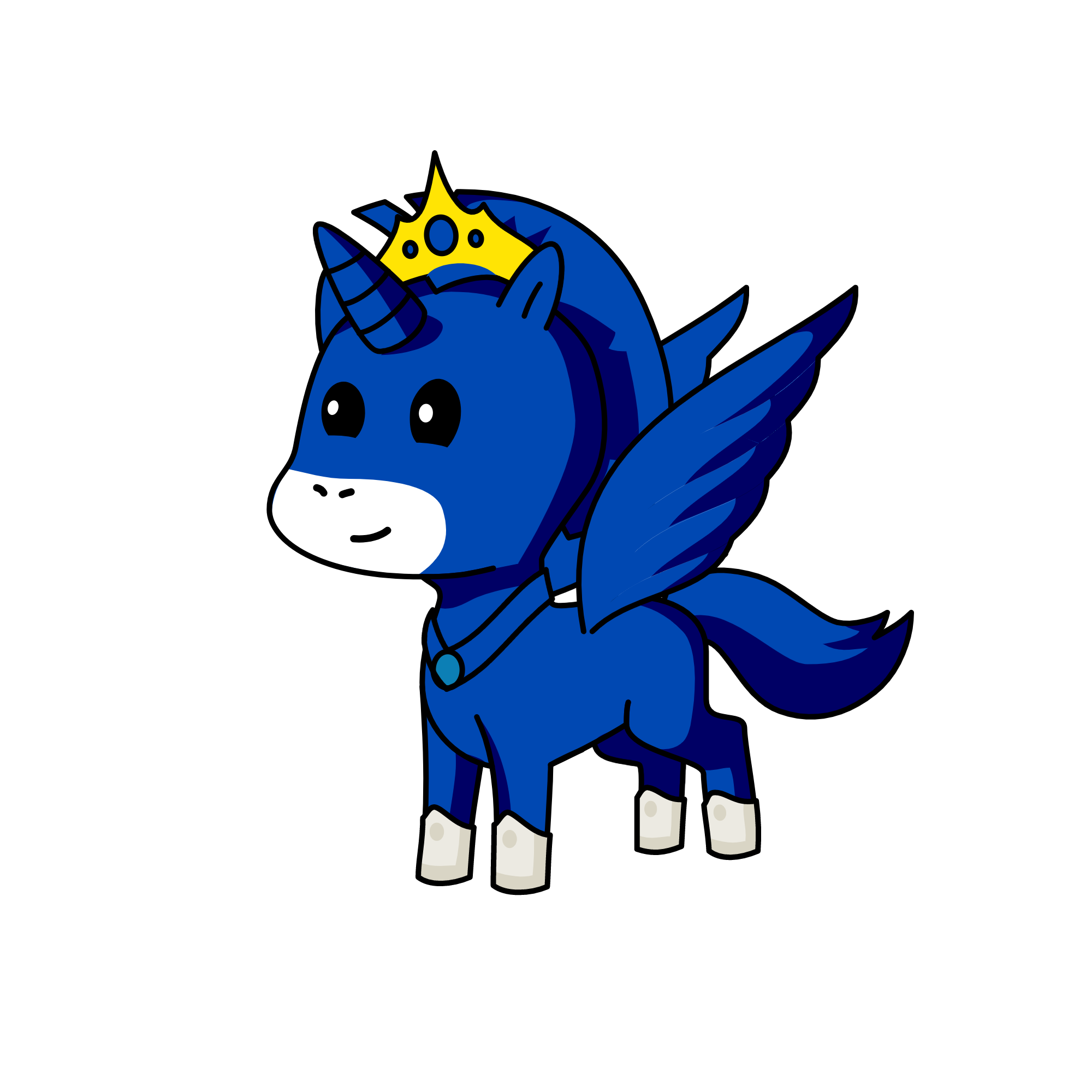 Prince Louis, the unicorn