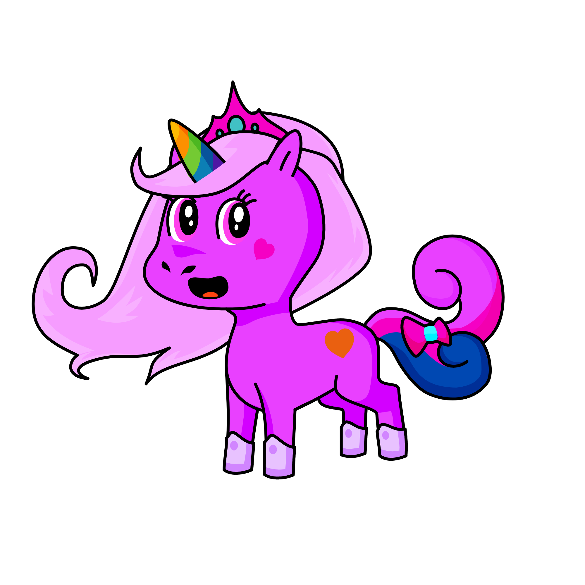 Lovely, the unicorn