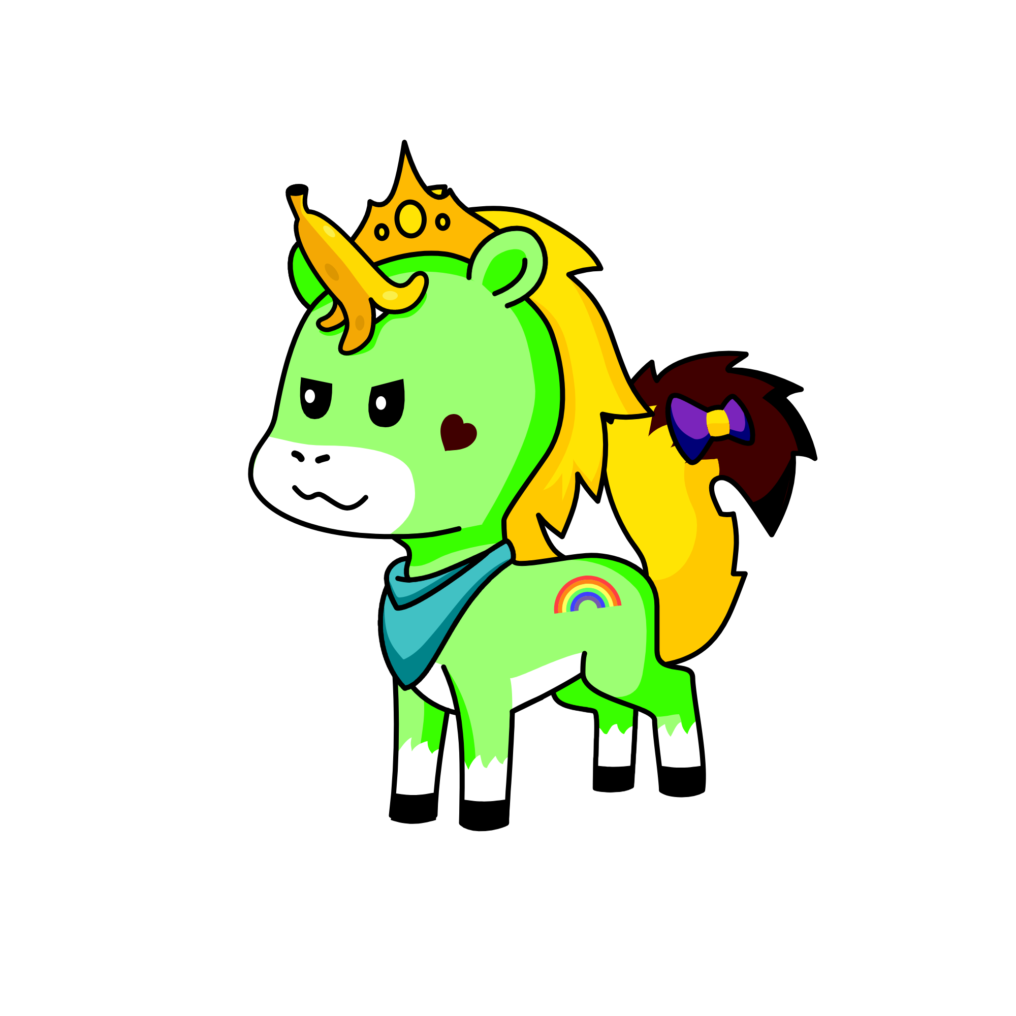 MI NI, the unicorn