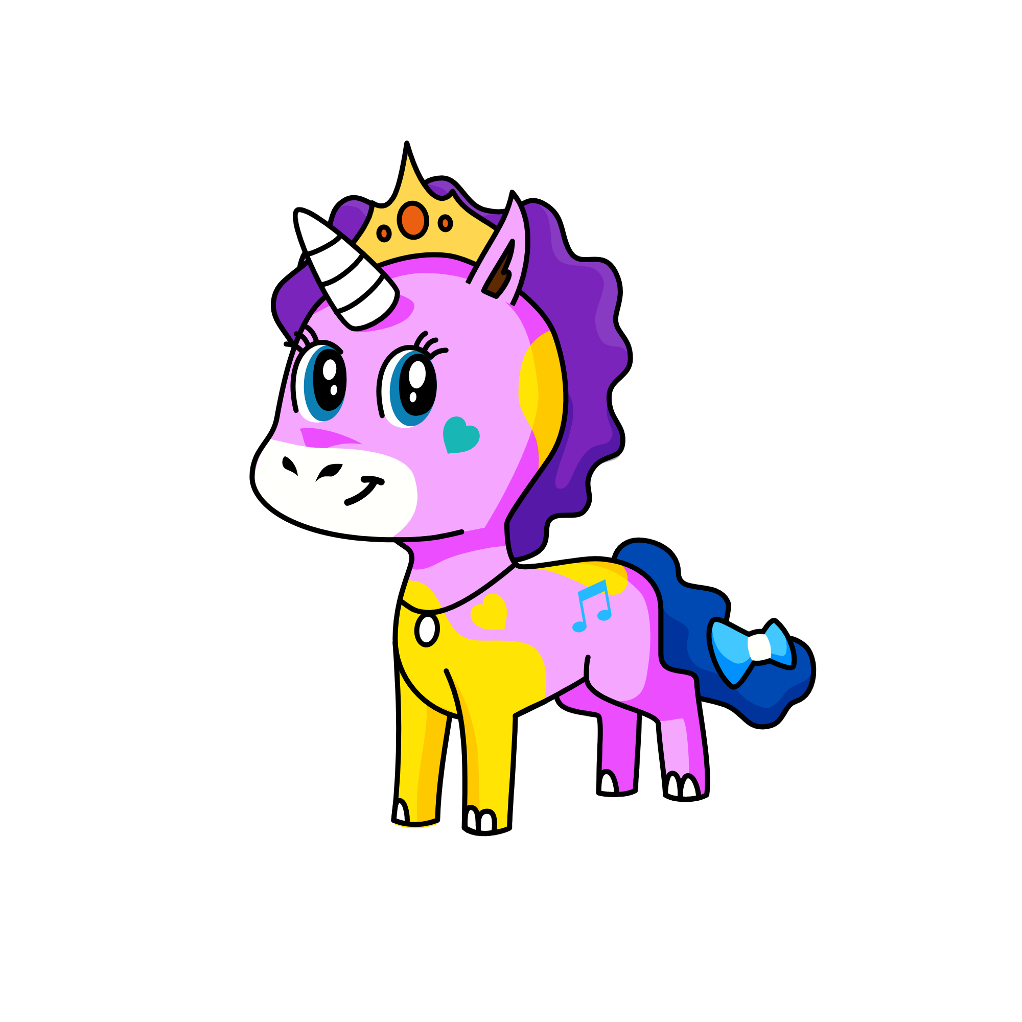 =), the unicorn