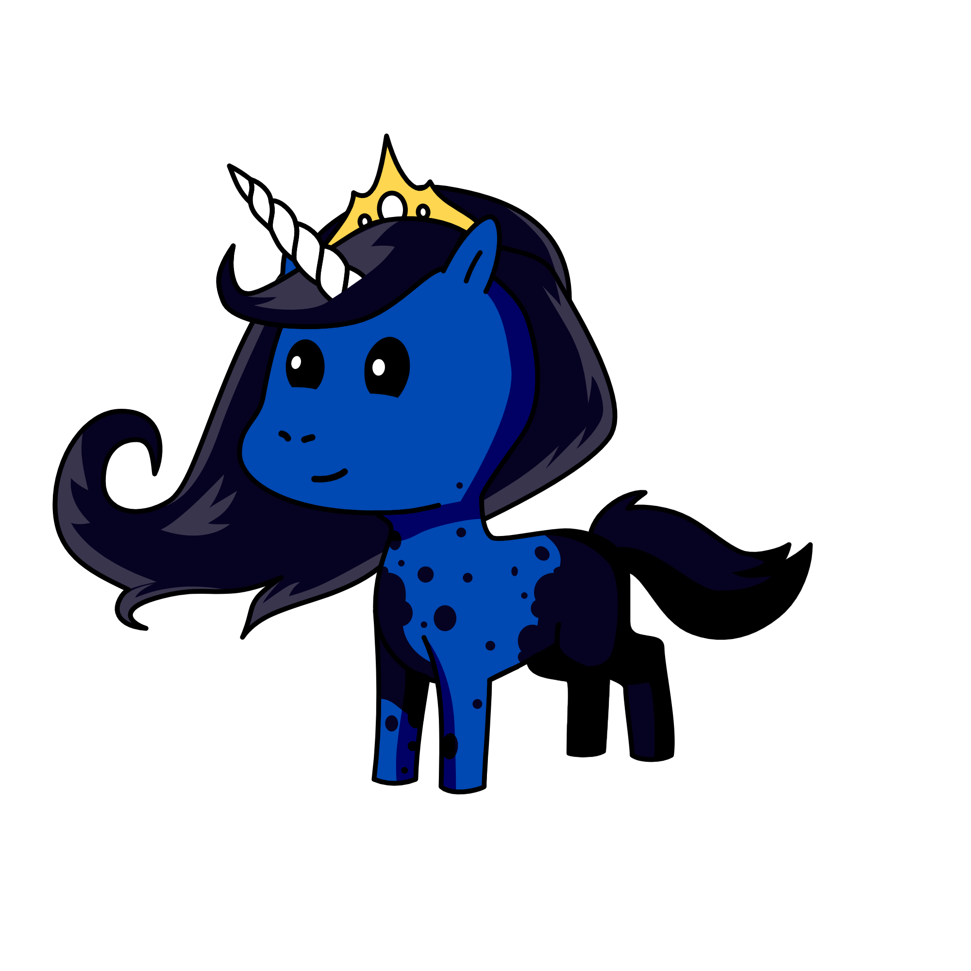 prinsesa luna, the unicorn