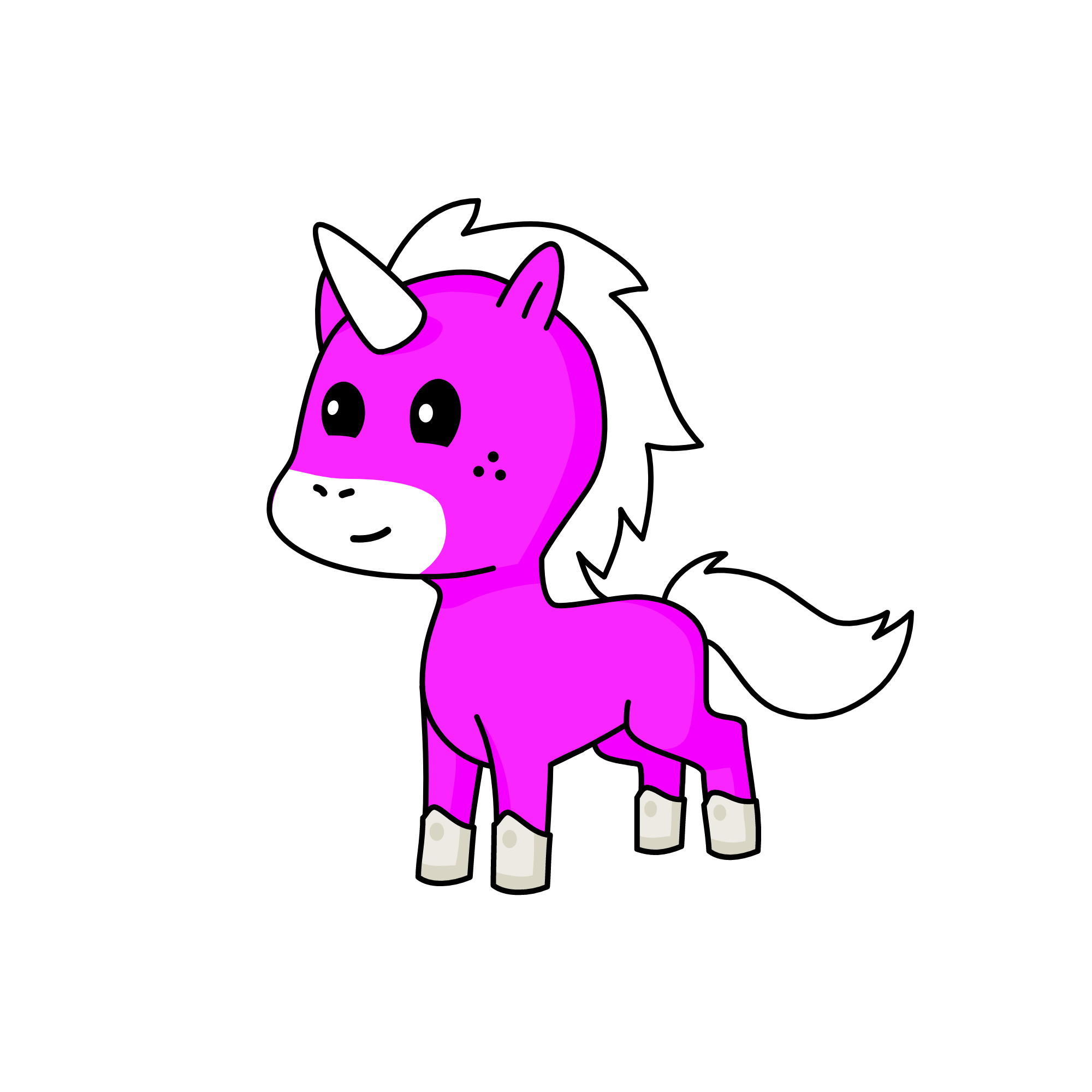 H, the unicorn