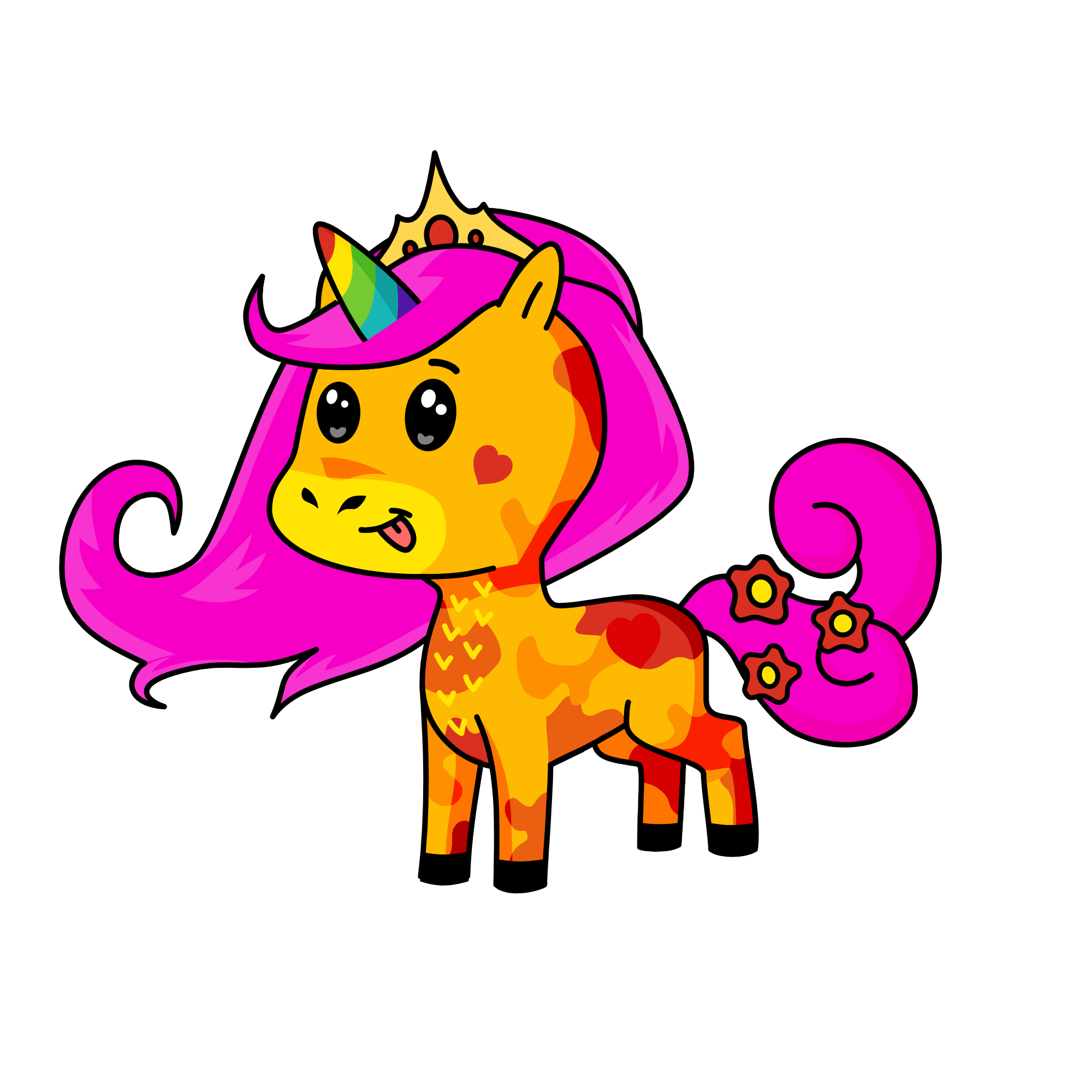 Freedom, the unicorn