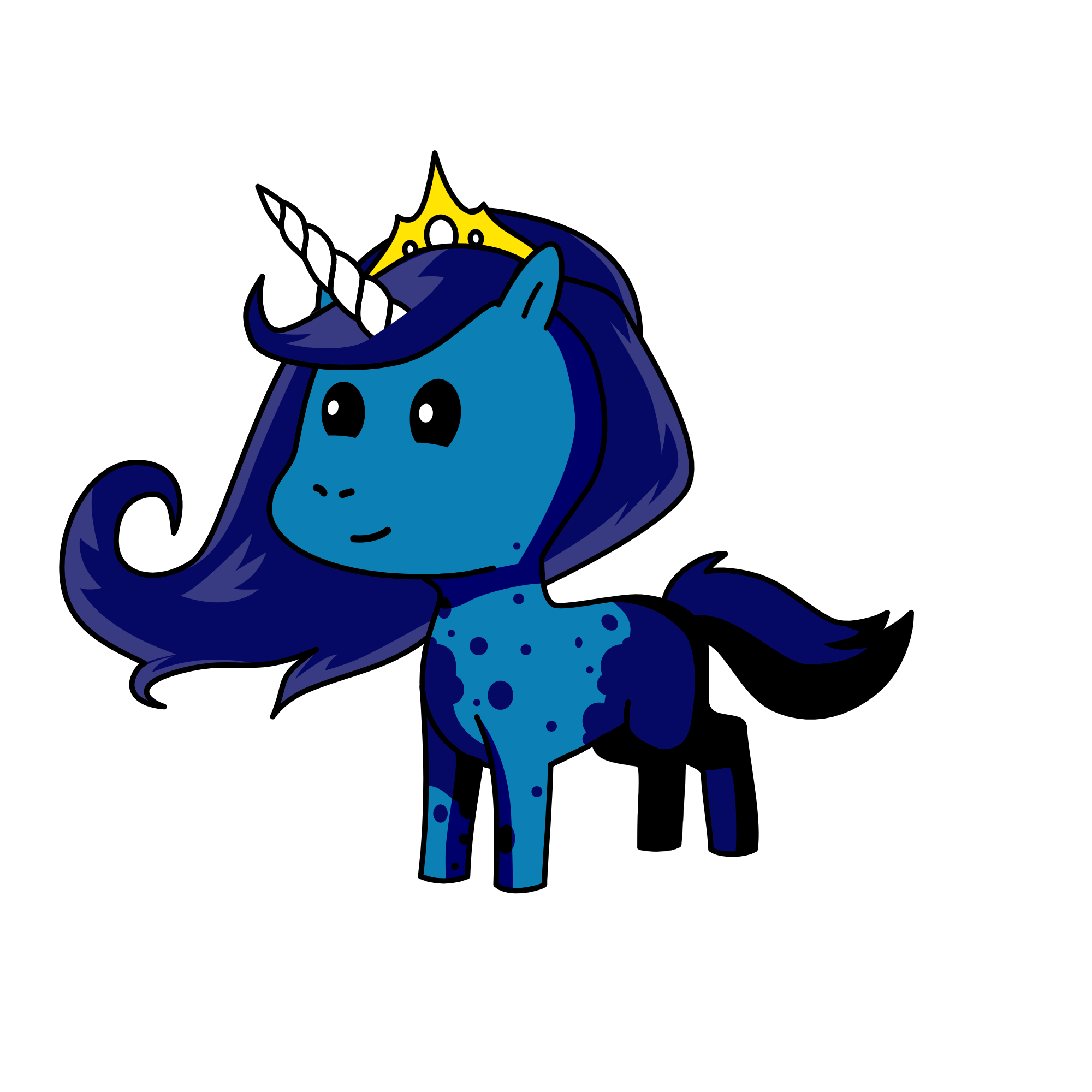 LUNA , the unicorn