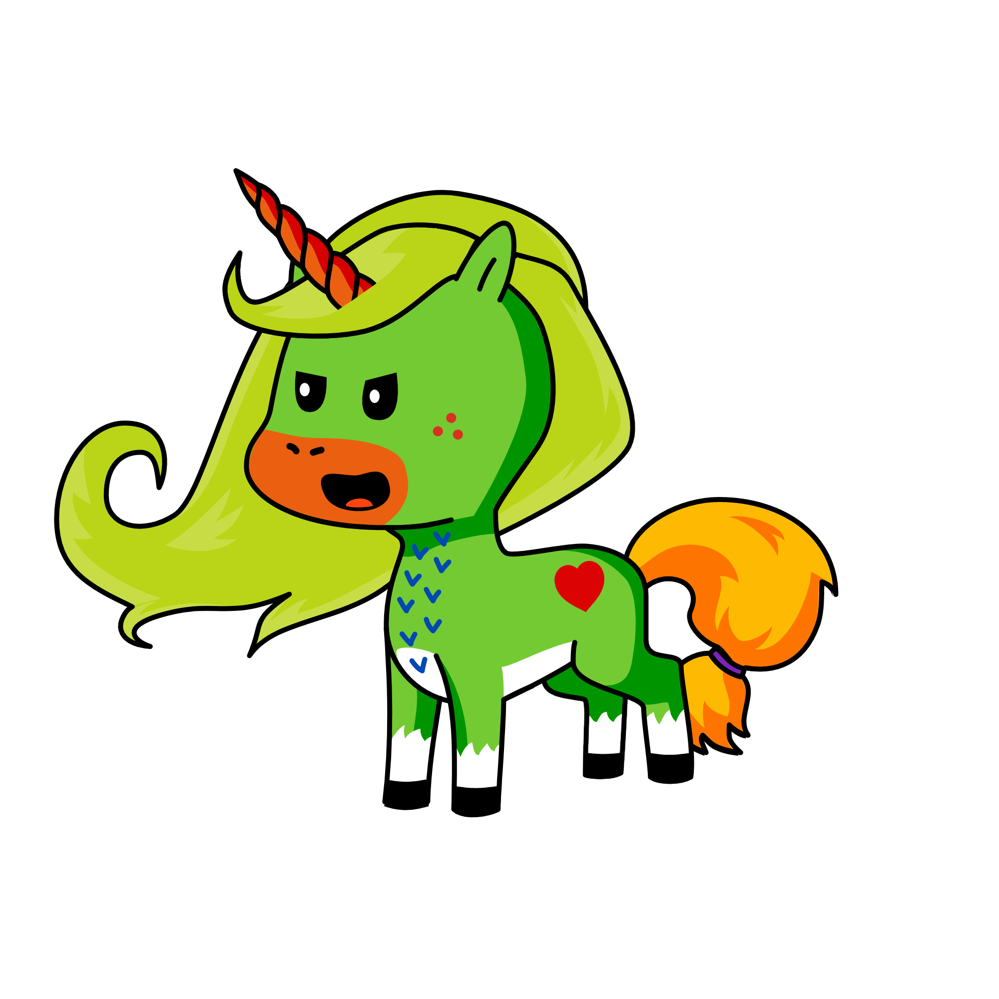 BLA BLA , the unicorn