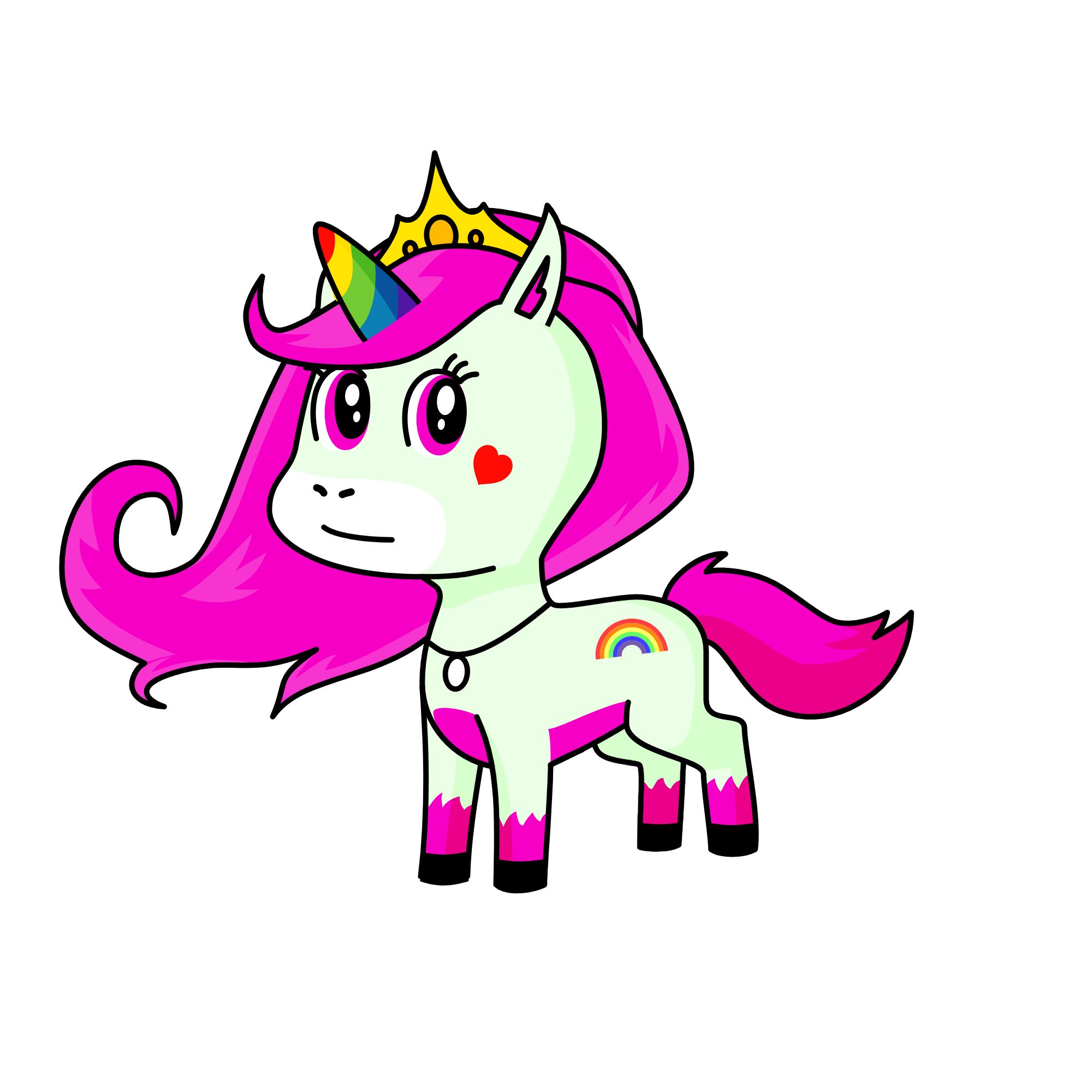 brillantina, the unicorn