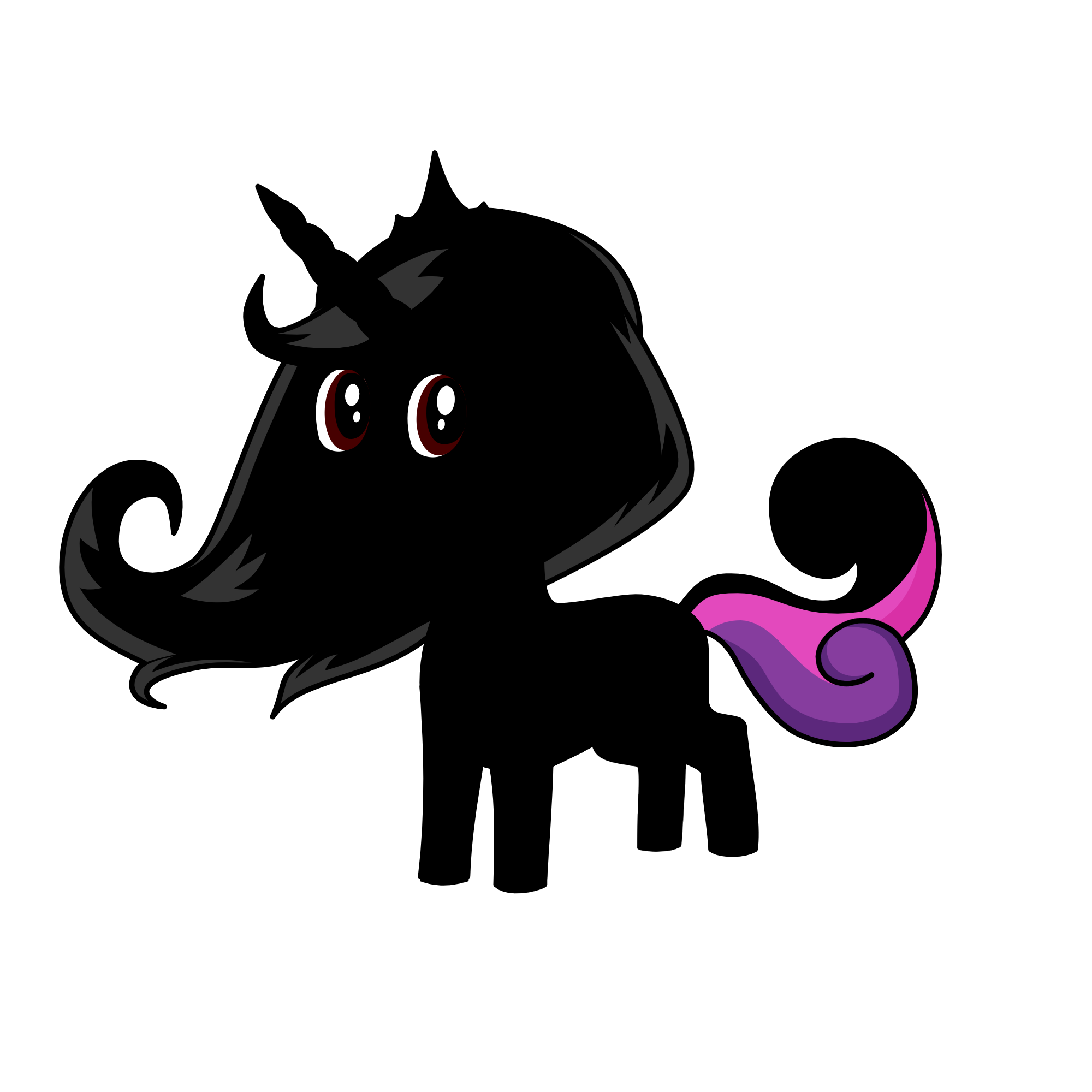 SHADOW OR THE NIGHT -JUST CALL ME NIGHT MARE, the unicorn