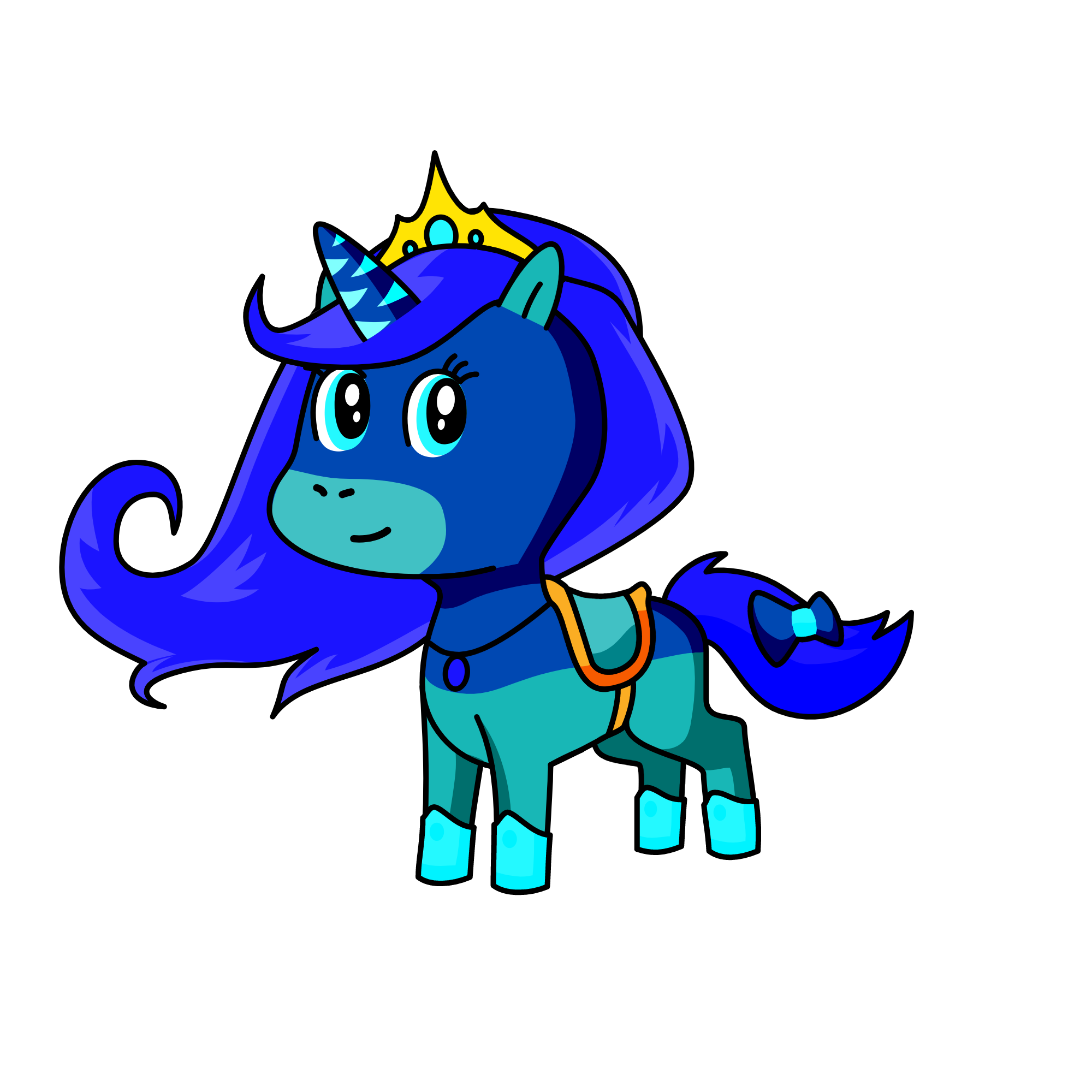 Luna, the unicorn