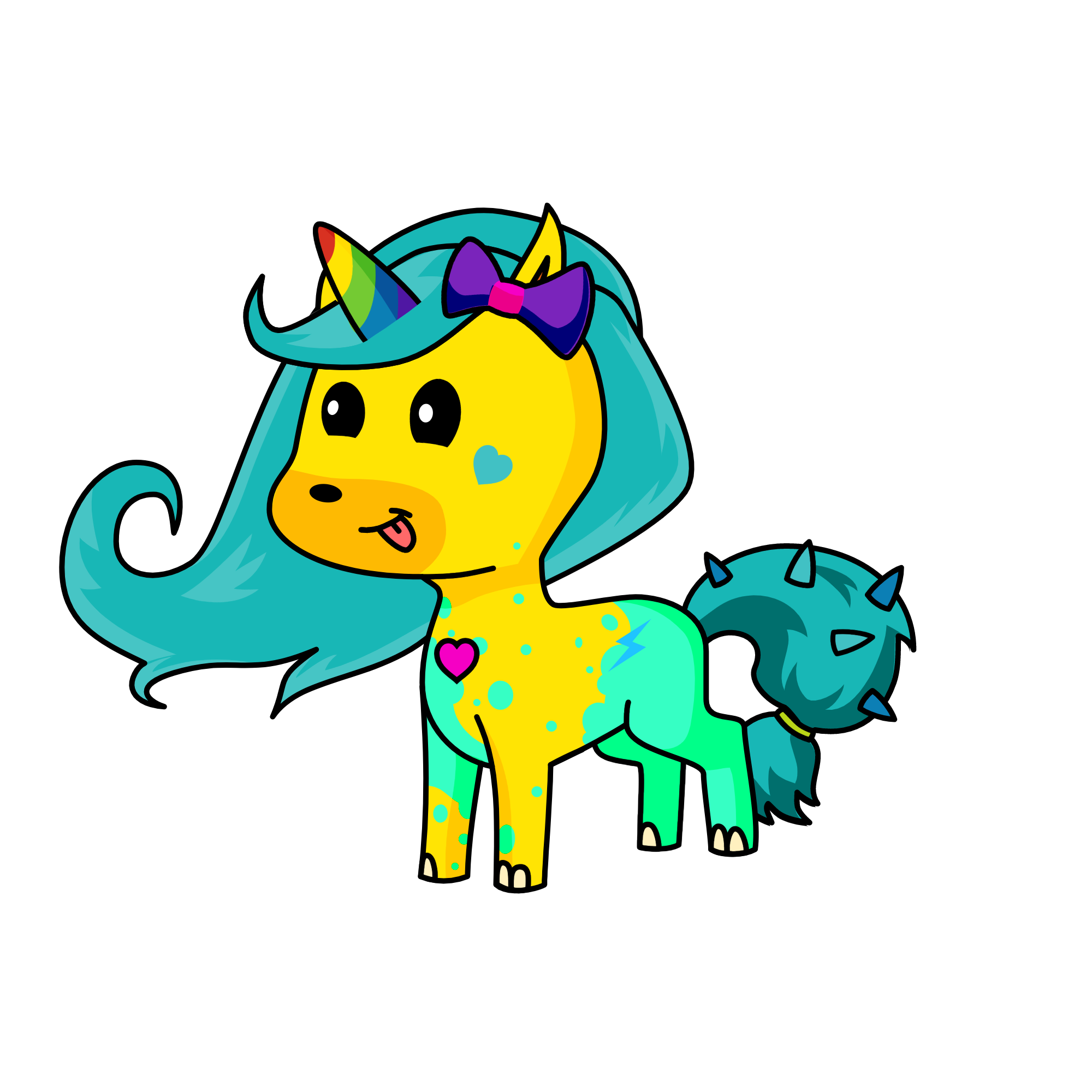 Sprinkles, the unicorn