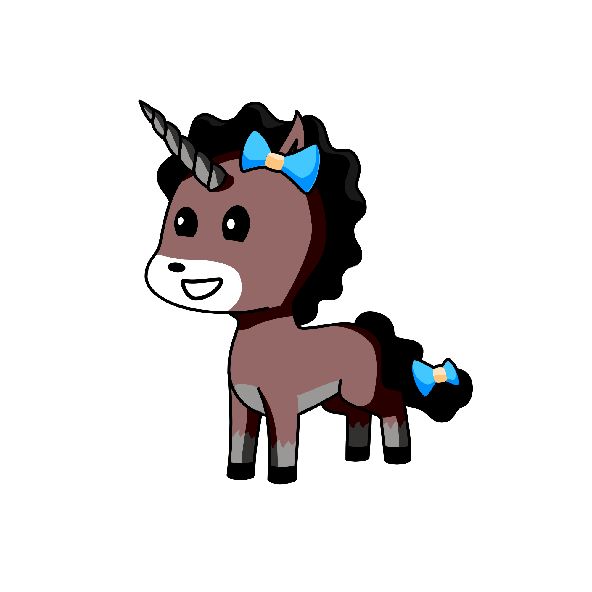 la inteligente del salon, the unicorn