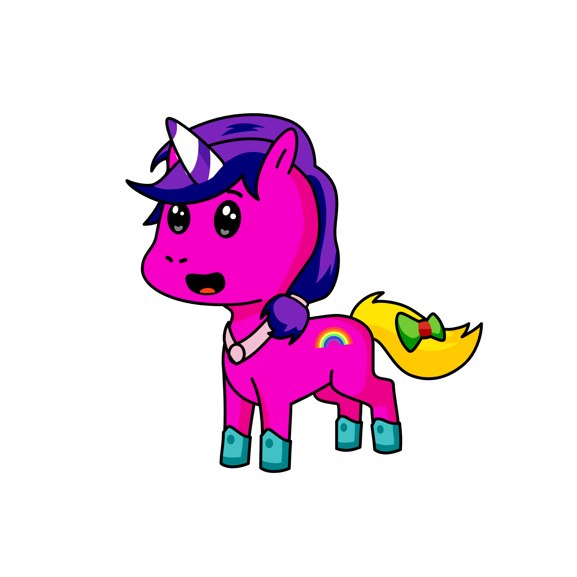 Da Strawberry, the unicorn