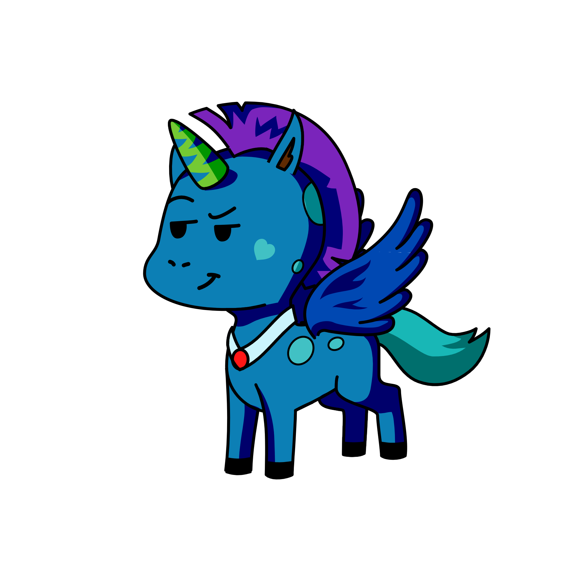 Da Thomas, the unicorn
