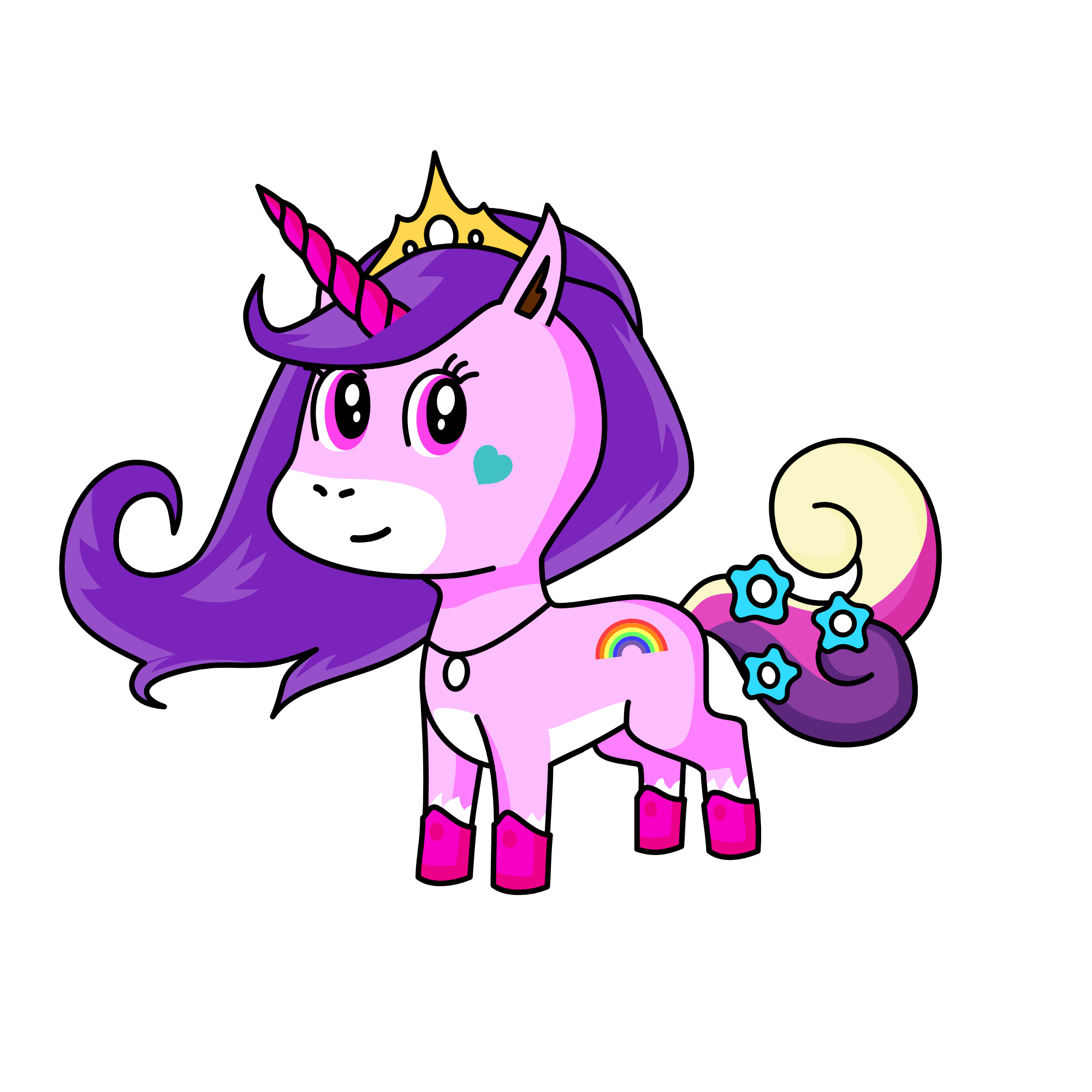 cici, the unicorn