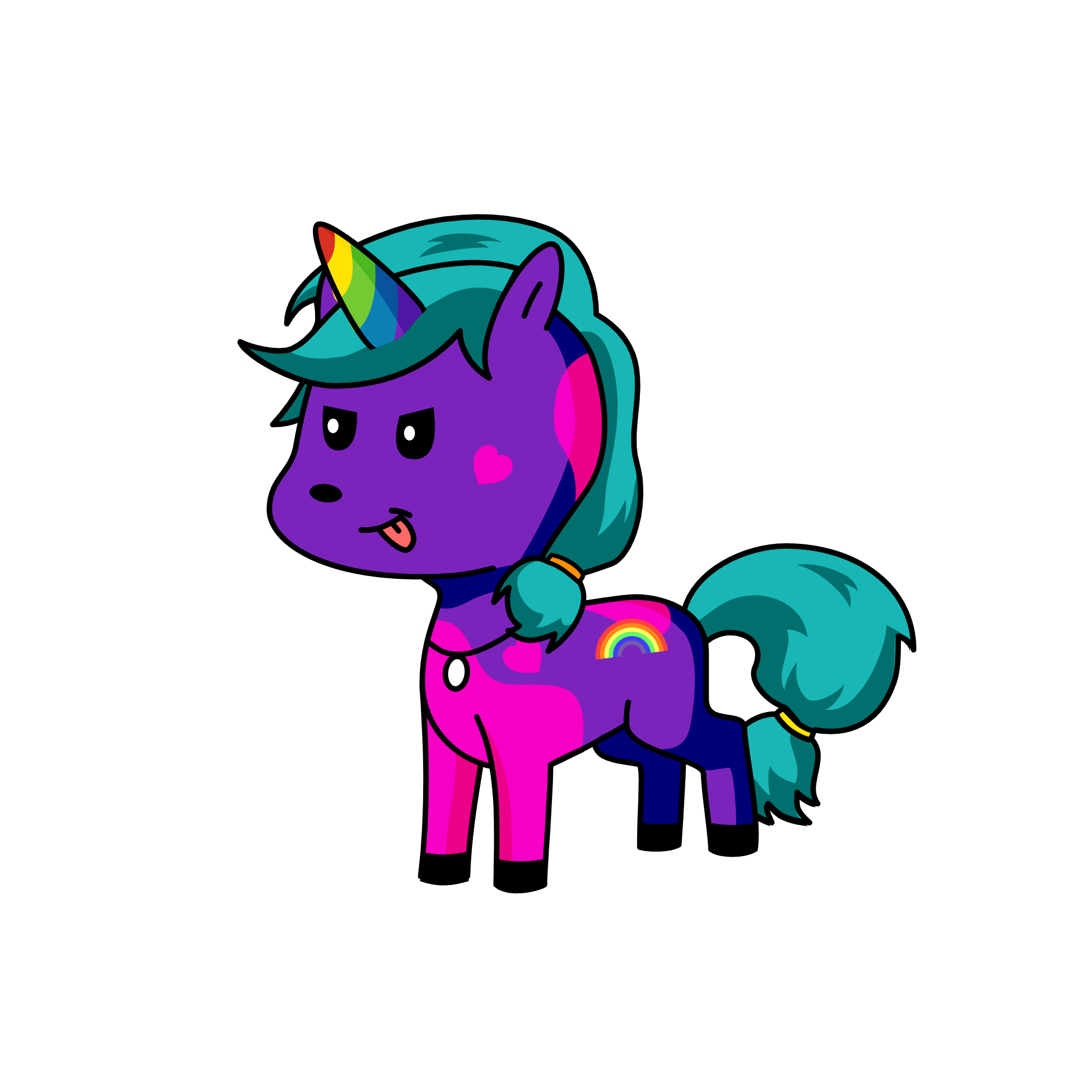 bicorno tubero<3, the unicorn