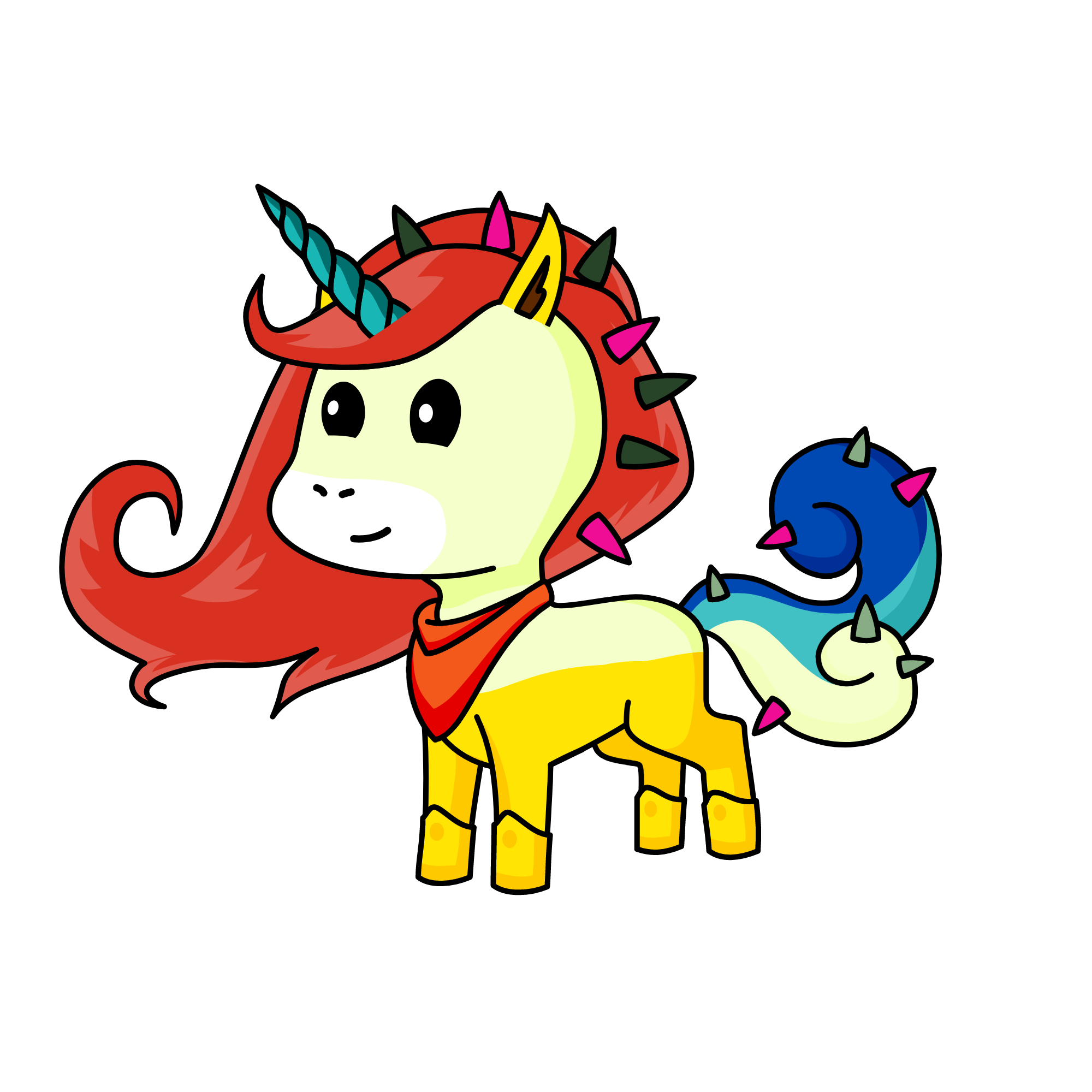 summer, the unicorn
