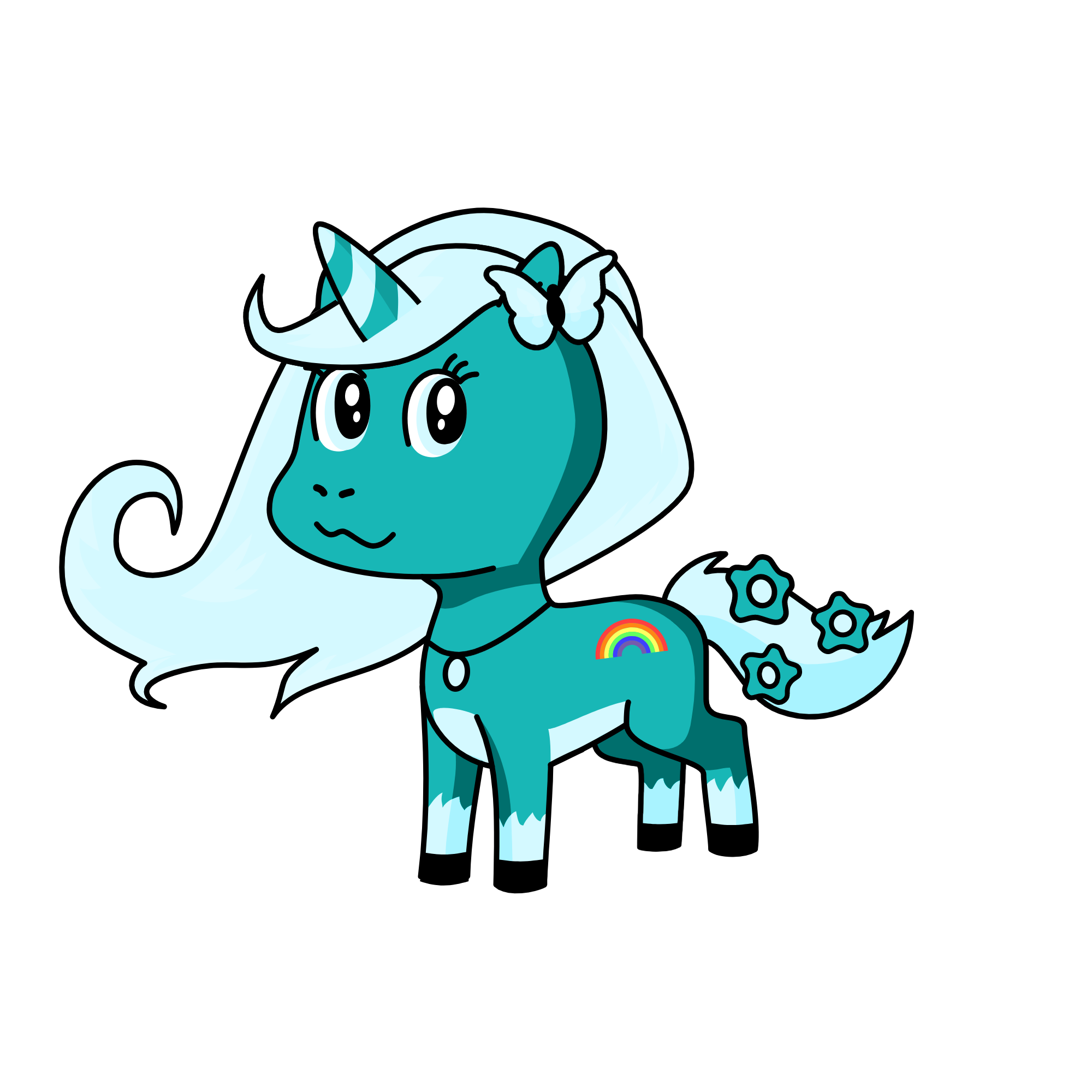 Icy, the unicorn