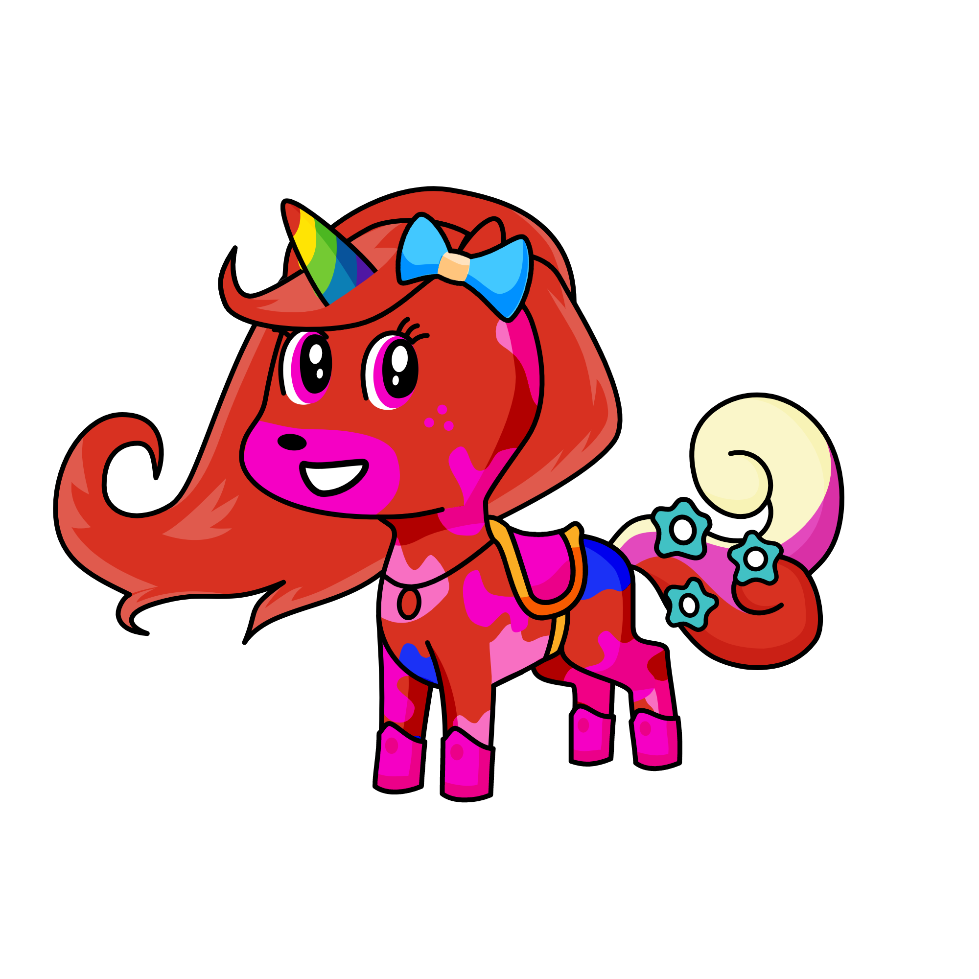 lina pesec for sloundais, the unicorn
